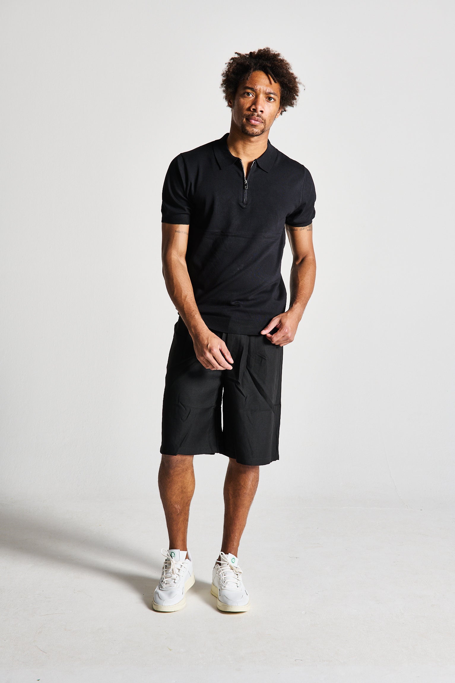 BERMUDA ELEGANTE NERO