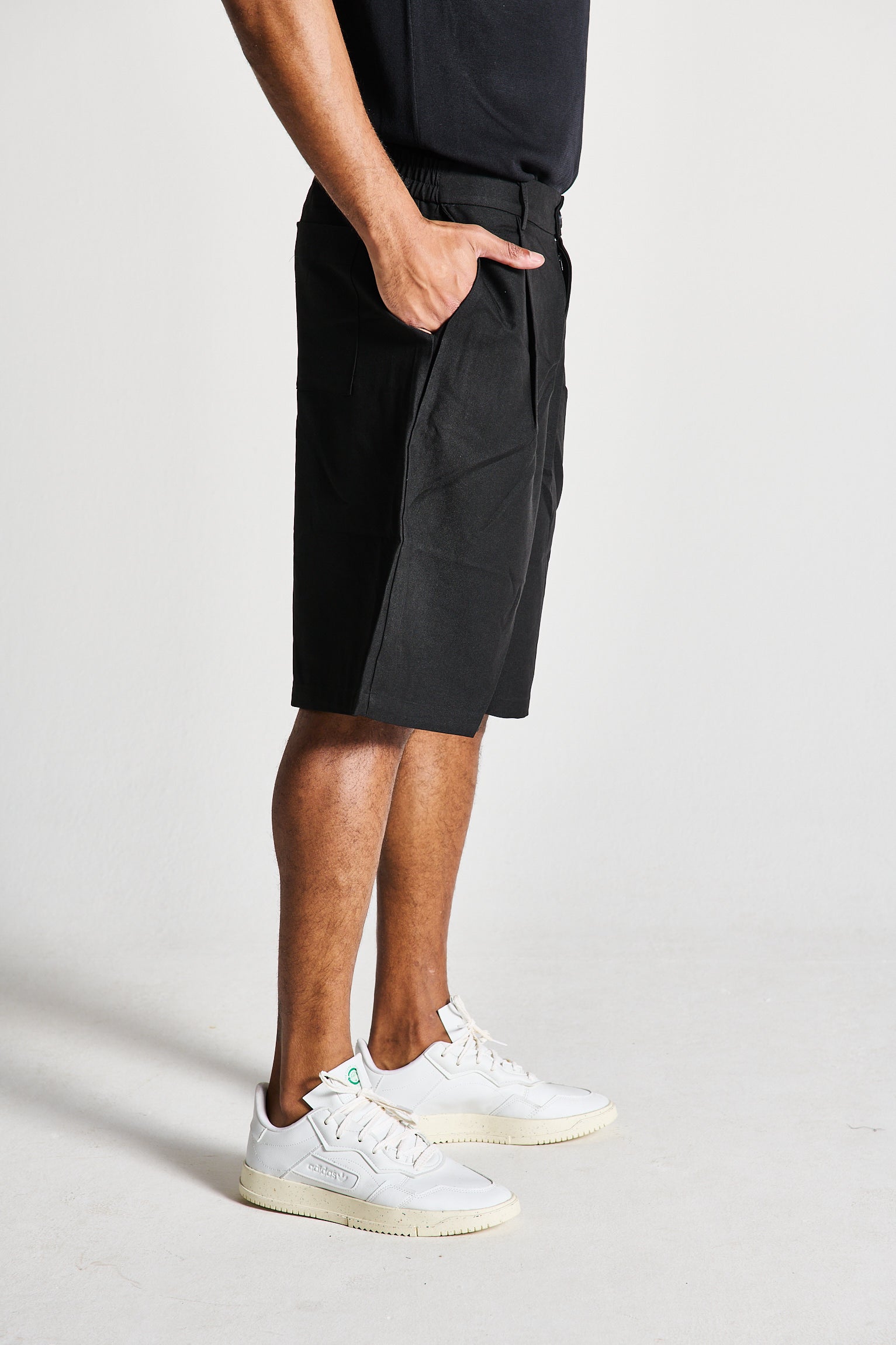 BERMUDA ELEGANTE NERO