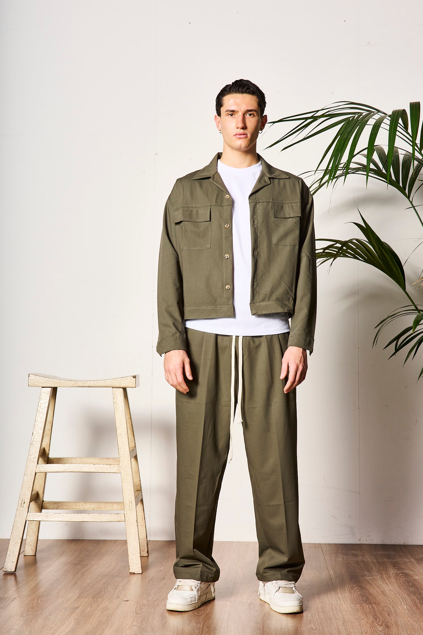 COMPLETO REBEL VERDE MILITARE