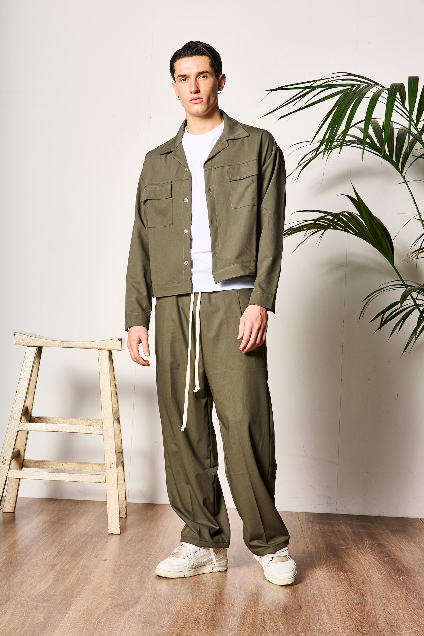 COMPLETO REBEL VERDE MILITARE