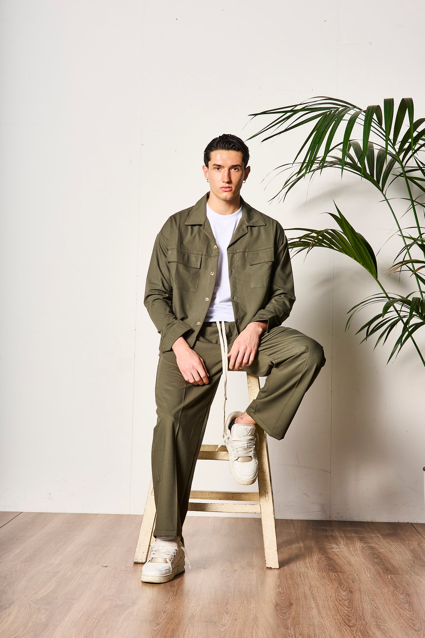 COMPLETO REBEL VERDE MILITARE