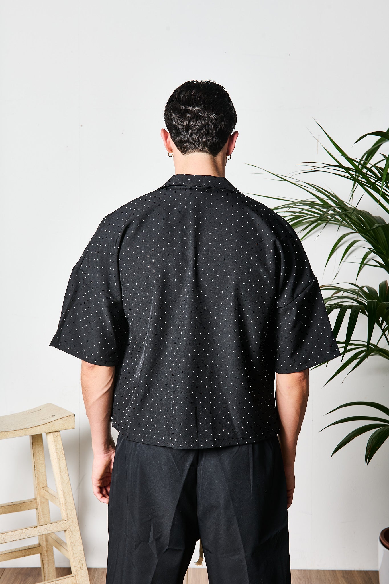 CAMICIA CROP DIAMOND