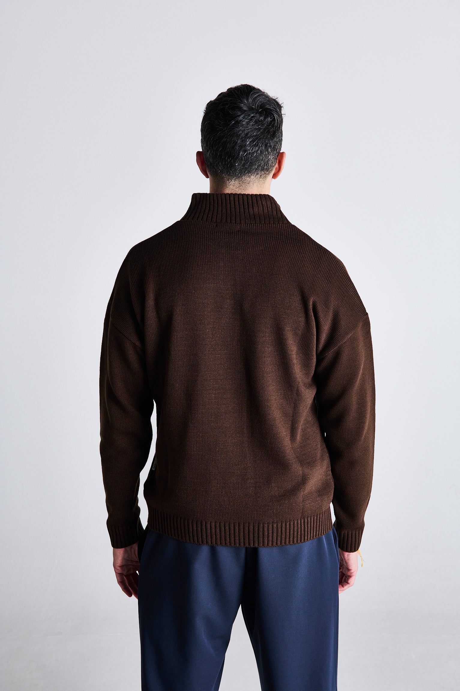 MAGLIONE BROWN ZIP