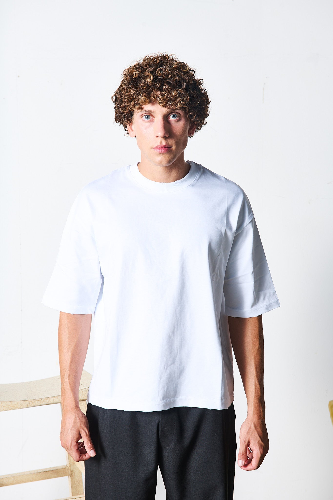 T-SHIRT CROP WHITE