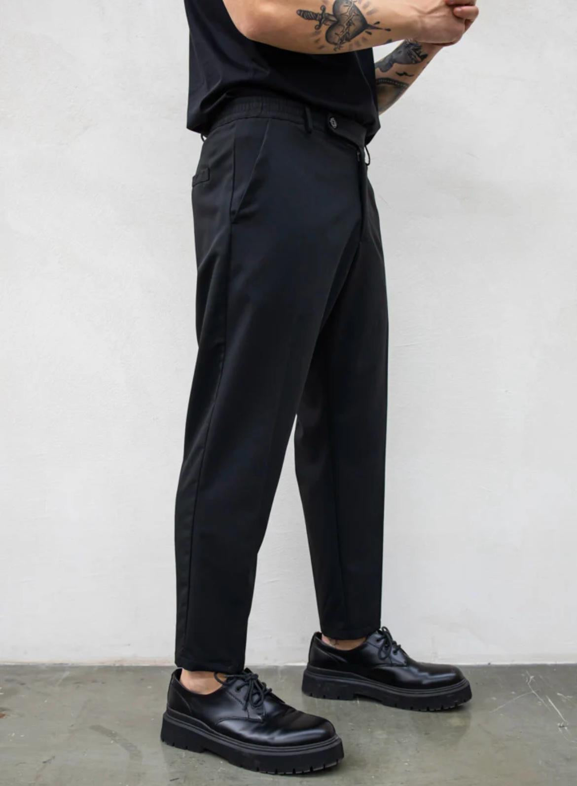 PANTALONE NERO CHINO