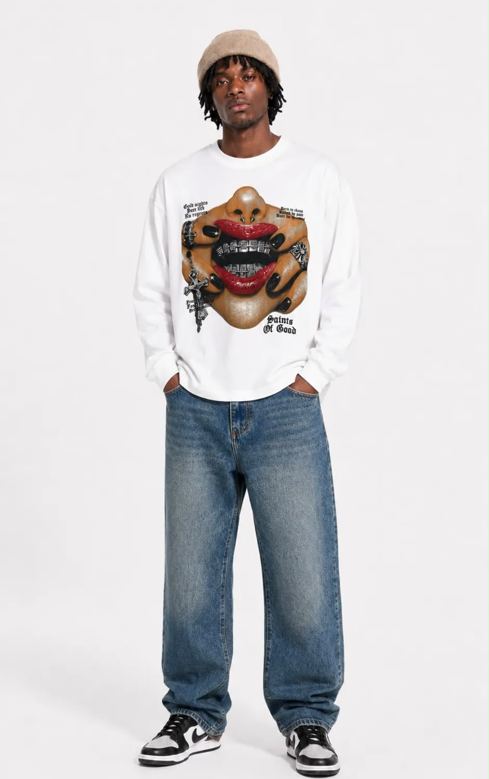 LONGSLEEVE MOUTH BIANCA