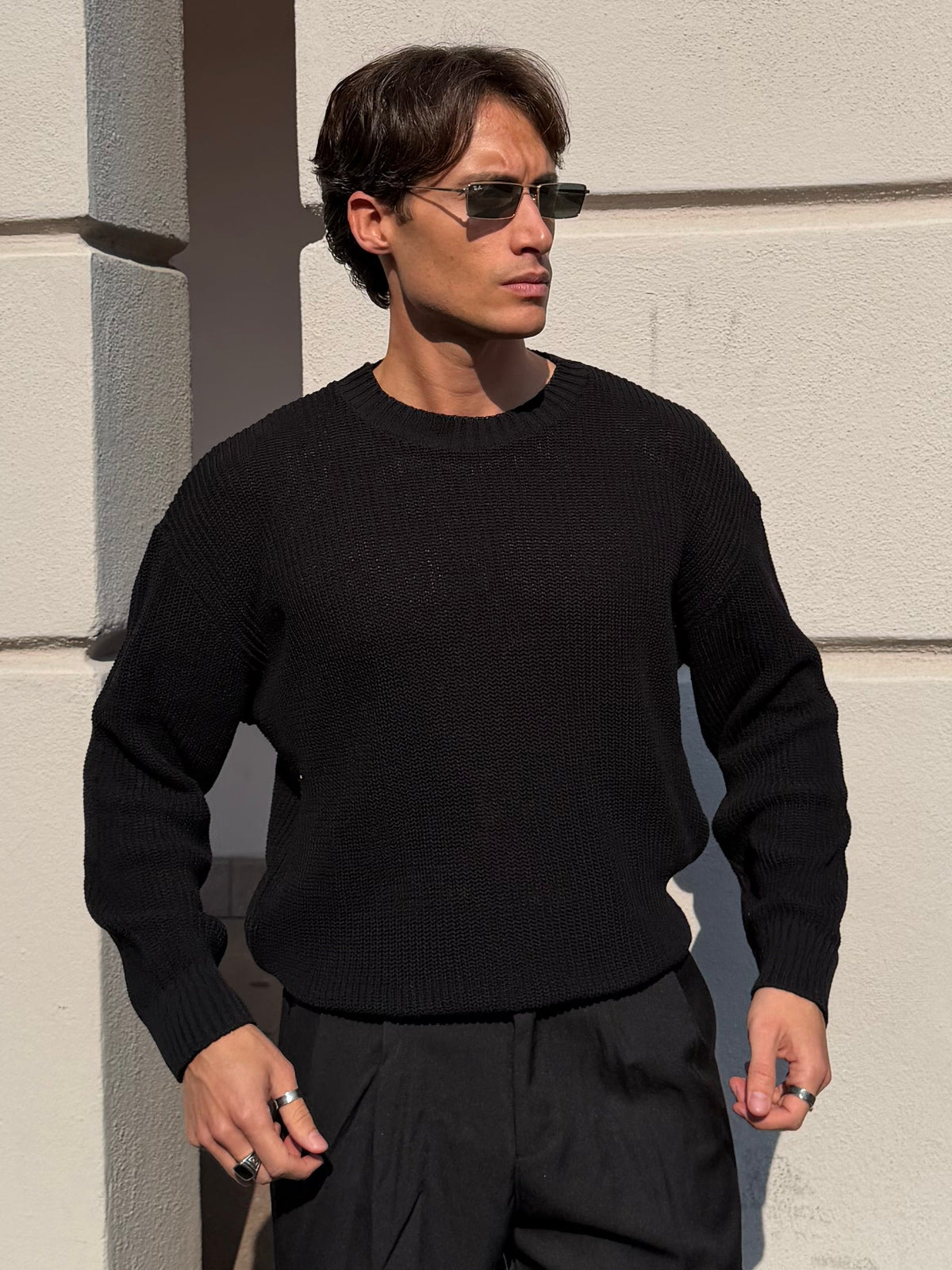 MAGLIONE NERO