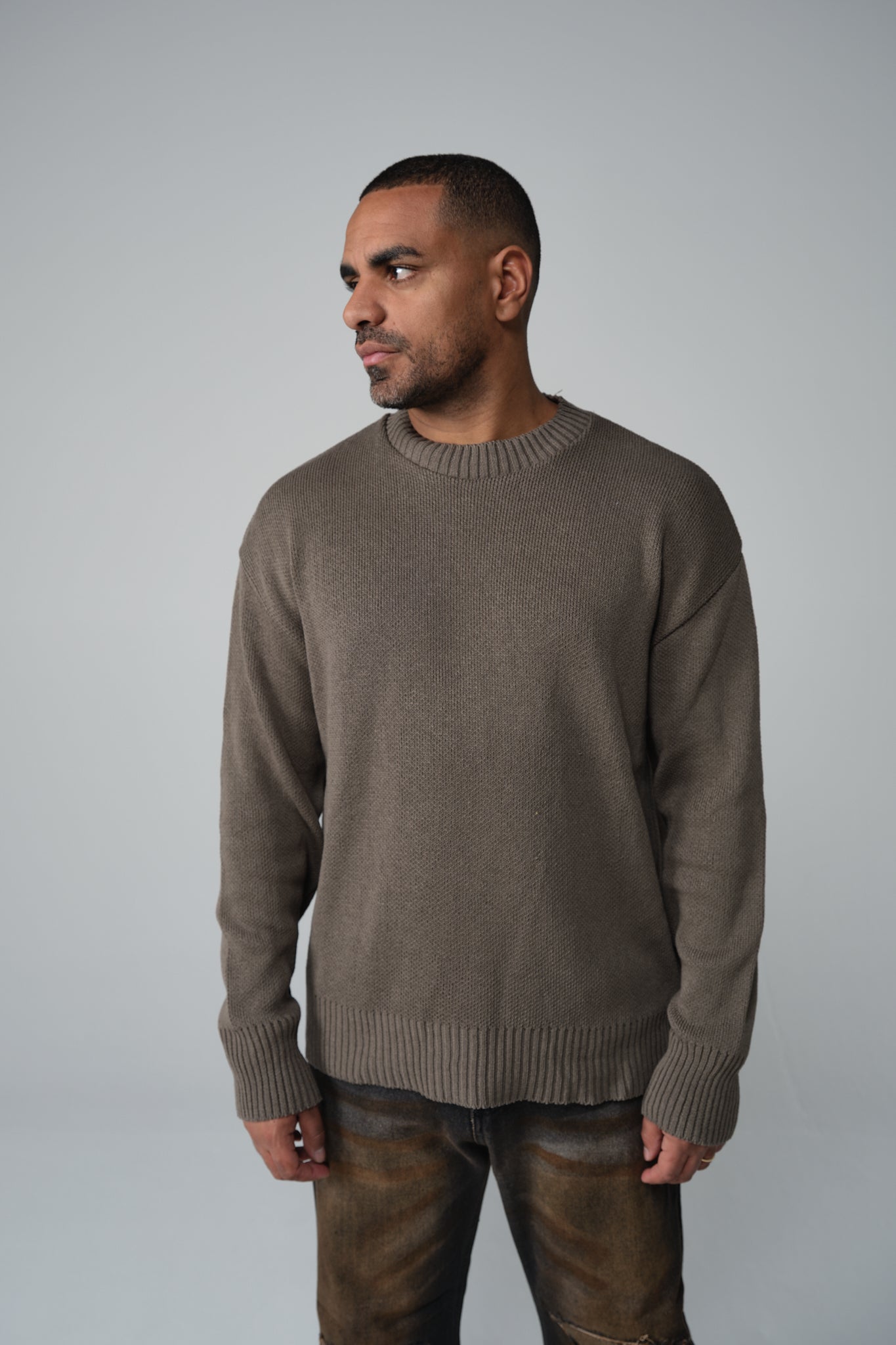 MAGLIONE VERDE MILITARE