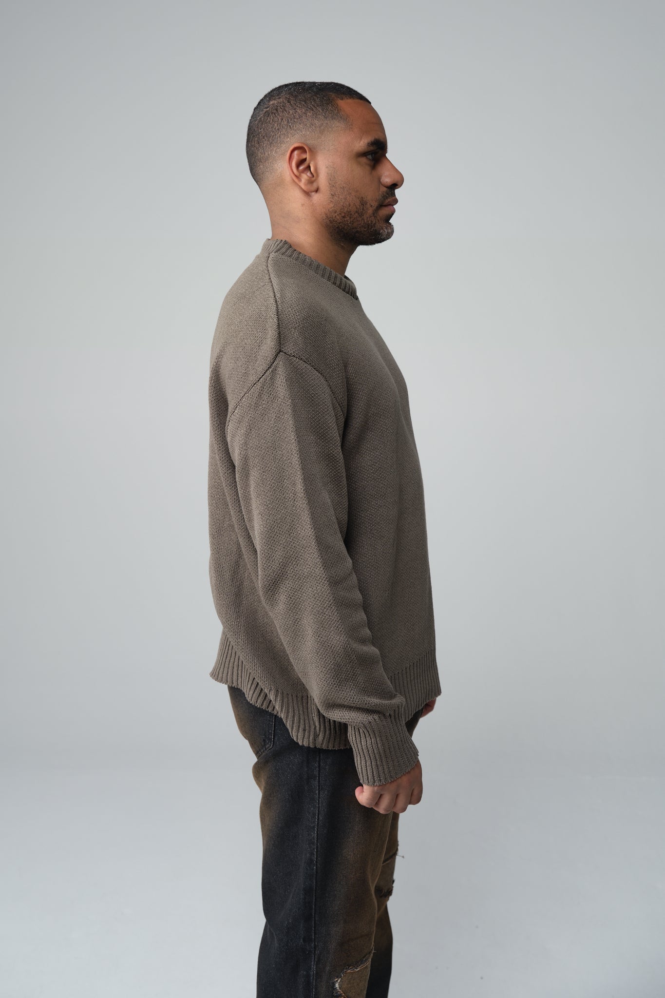 MAGLIONE VERDE MILITARE