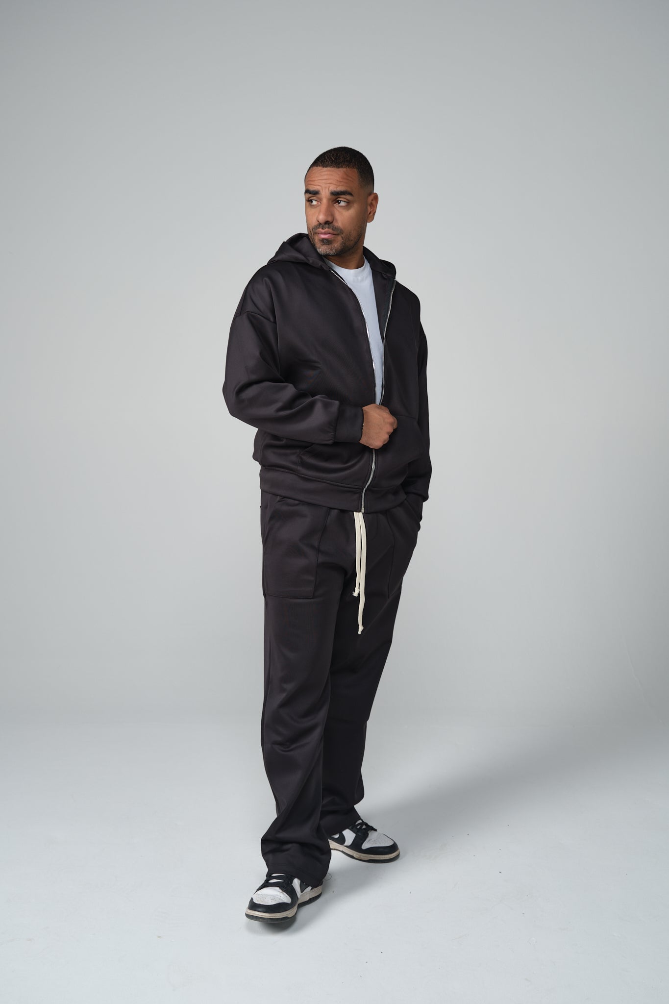 COMPLETO SCUBA ZIP NERO