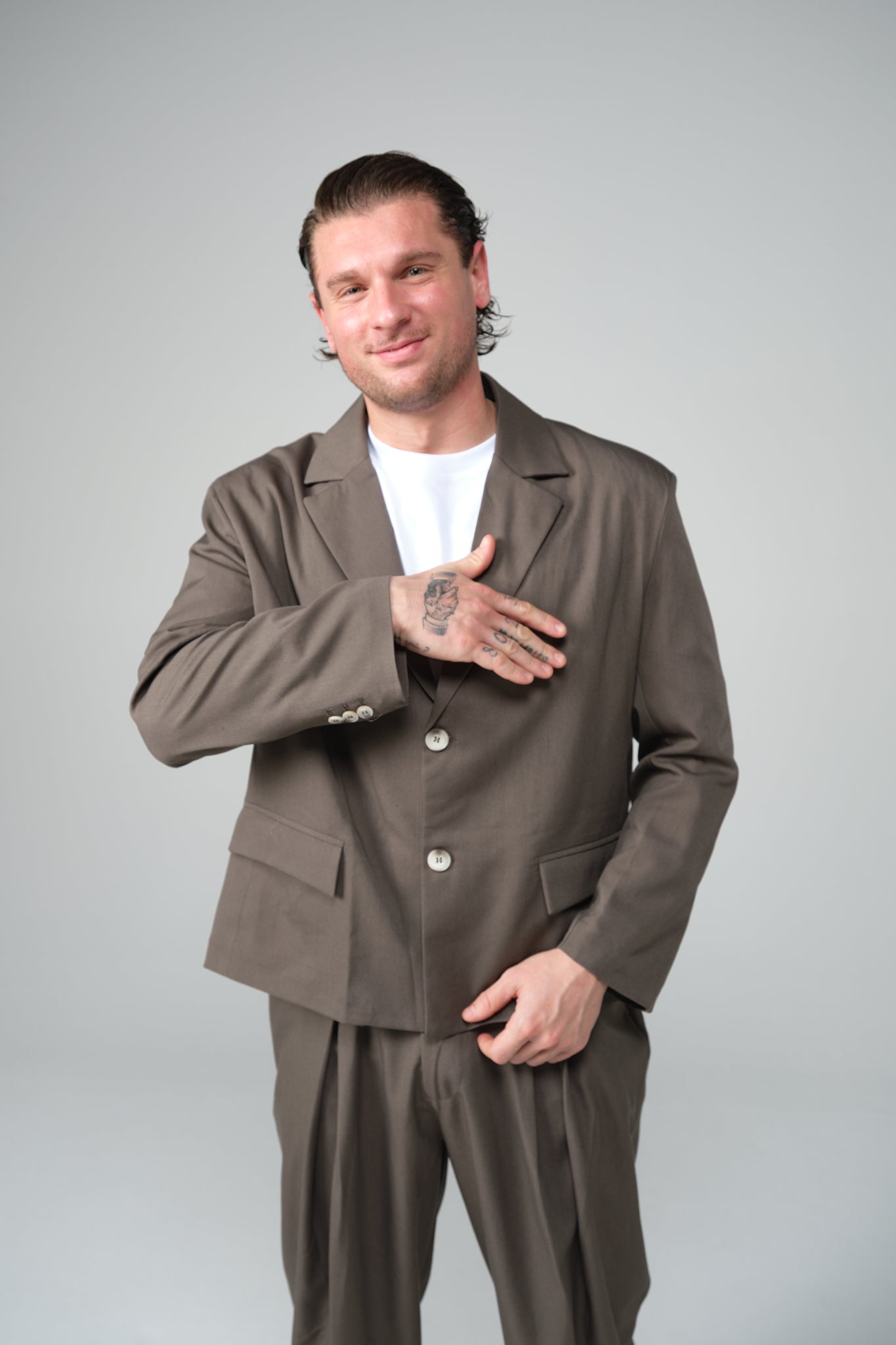 ABITO CROP VERDE MILITARE