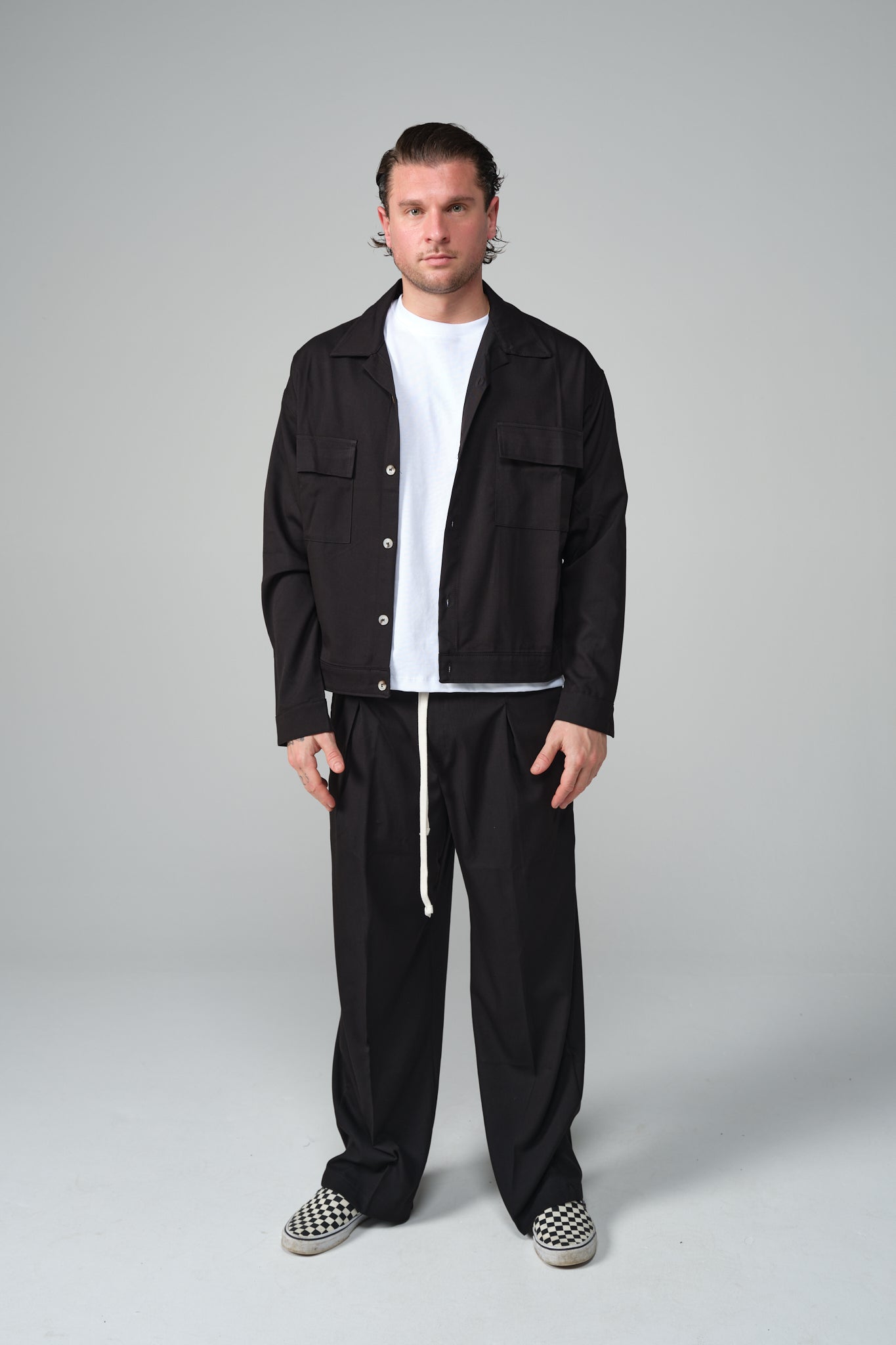 PANTALONE BAGGY NERO