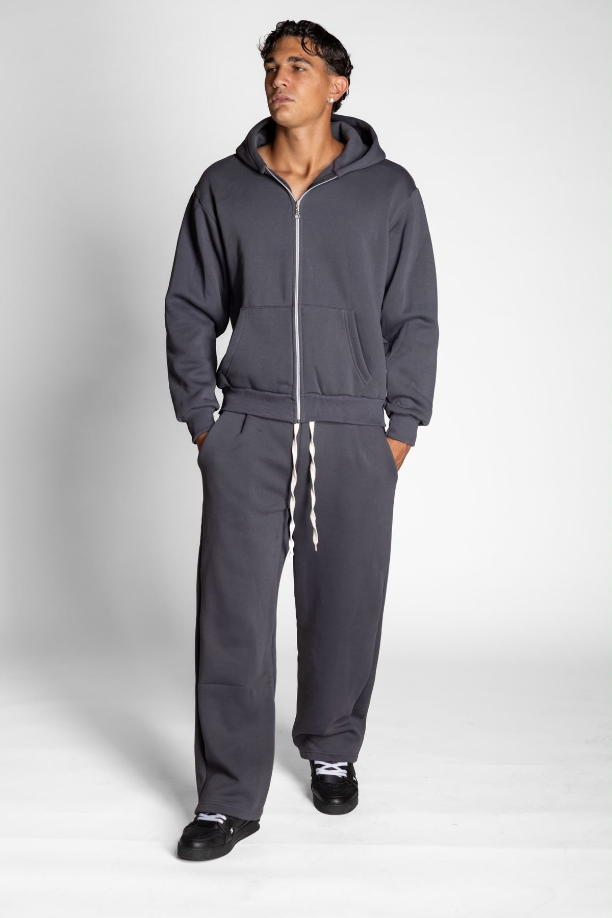 TUTA ZIP GREY
