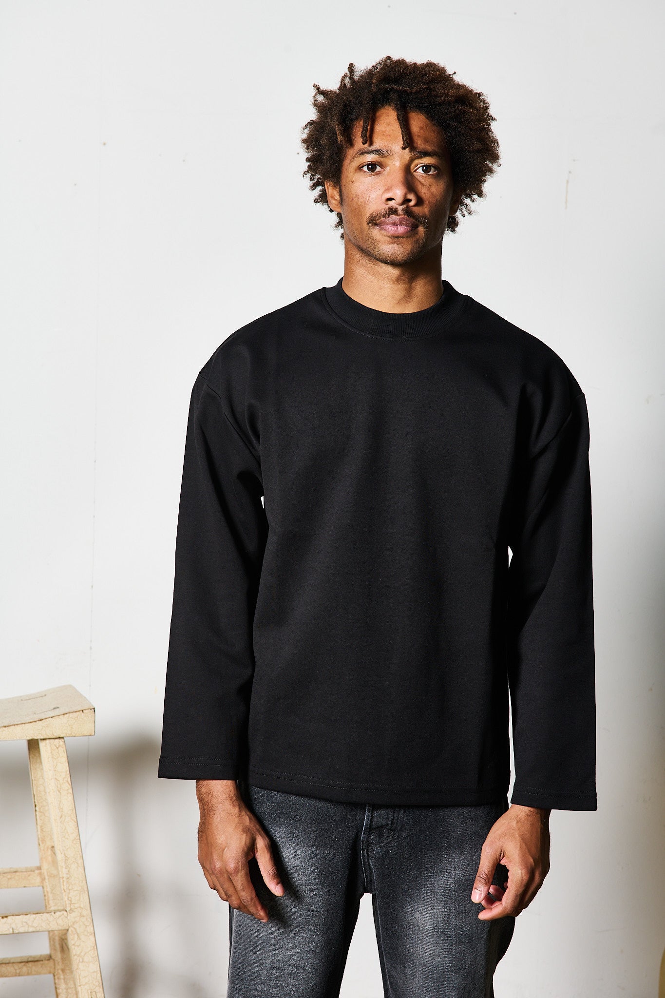 T-SHIRT LONGSLEEVE NERA