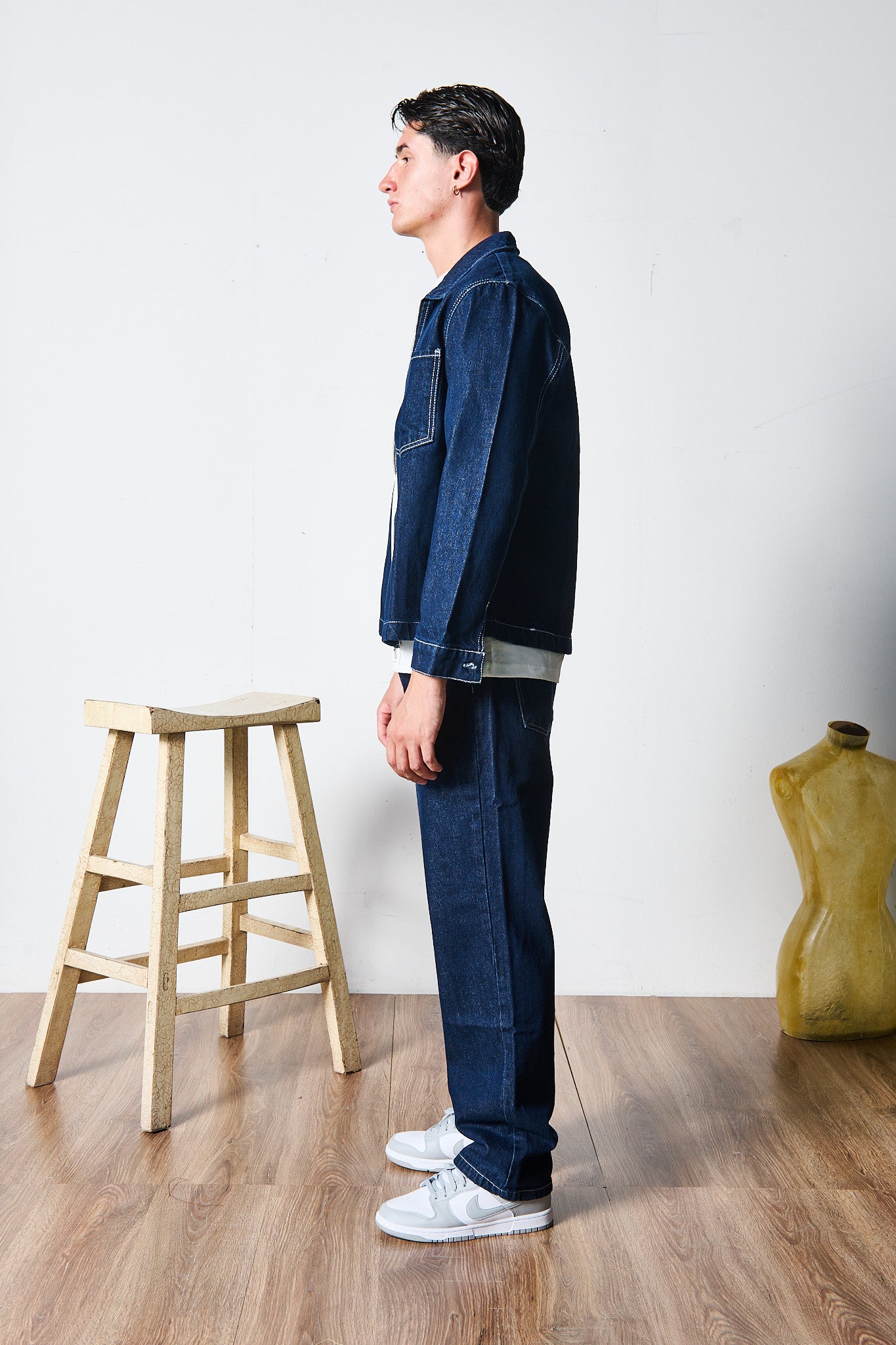 COMPLETO DENIM ZIP