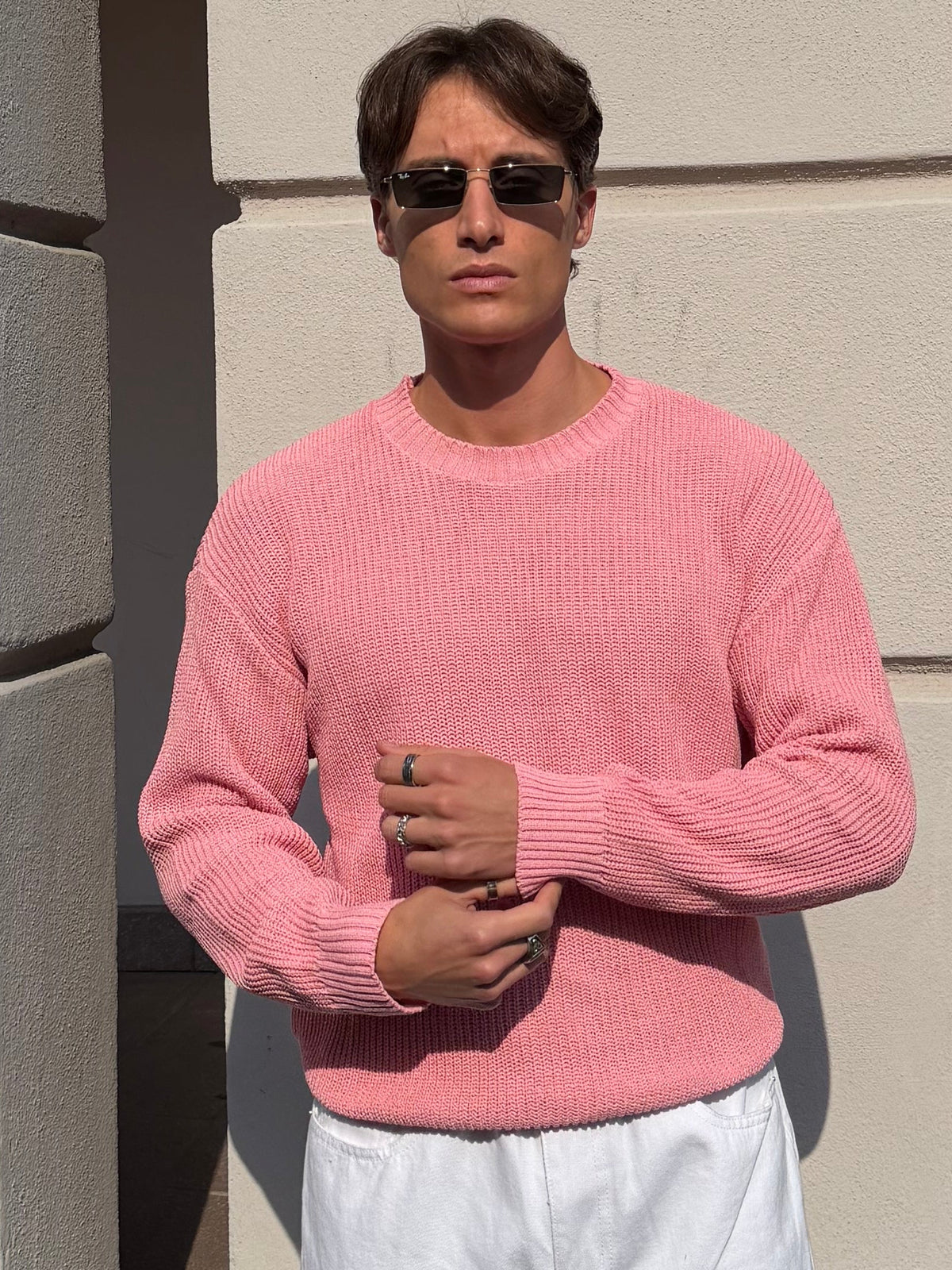 MAGLIONE ROSA