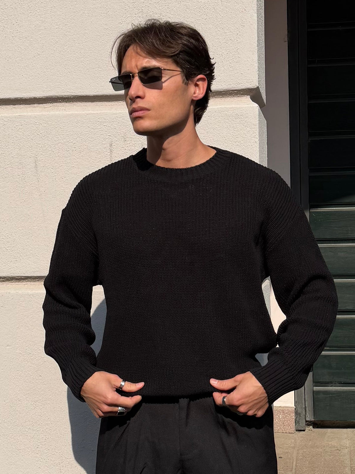 MAGLIONE NERO