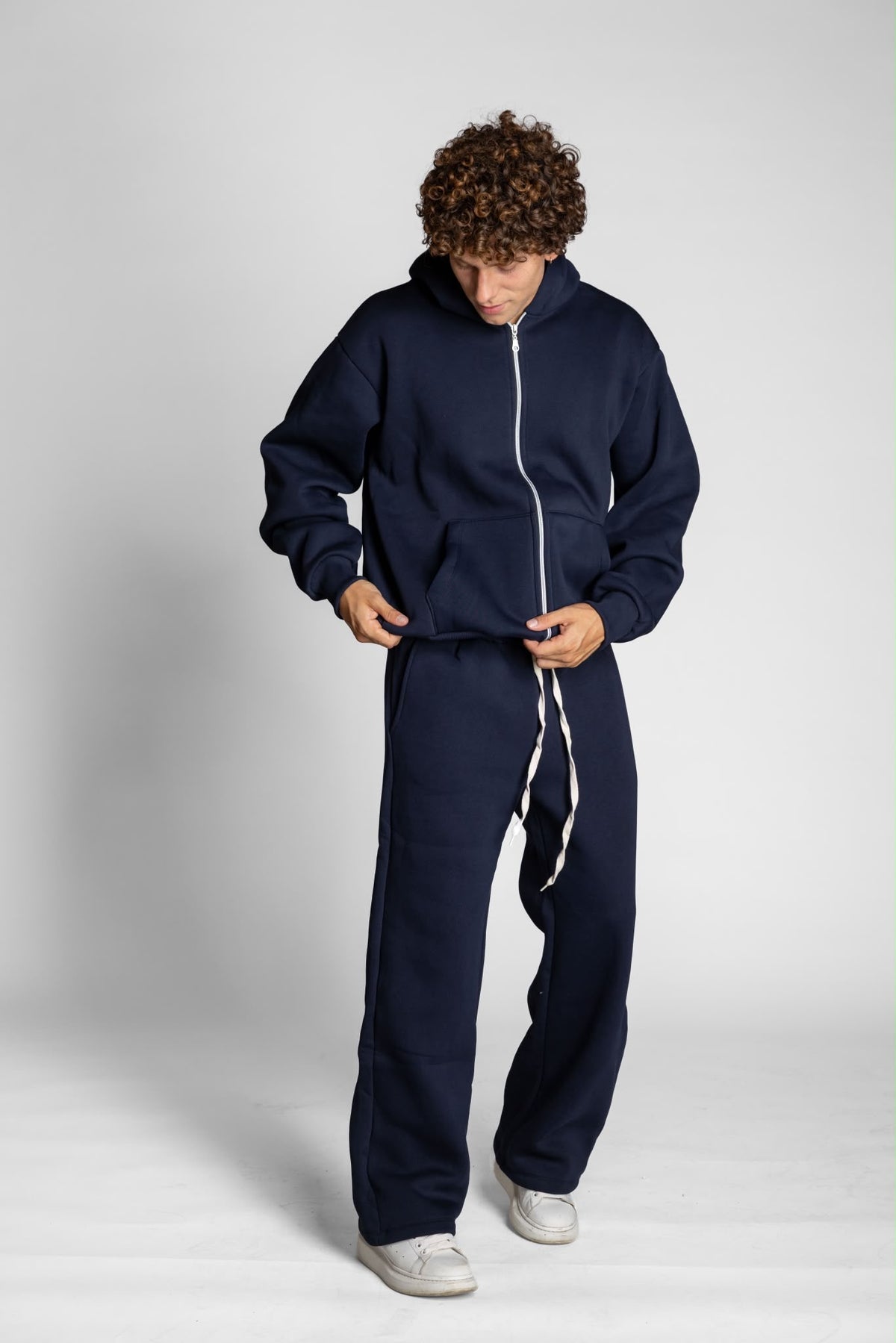 TUTA ZIP BLU