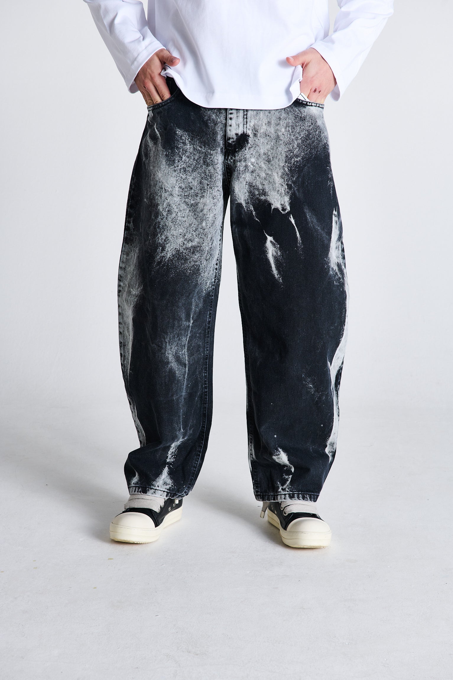 JEANS WASHED BALLOON