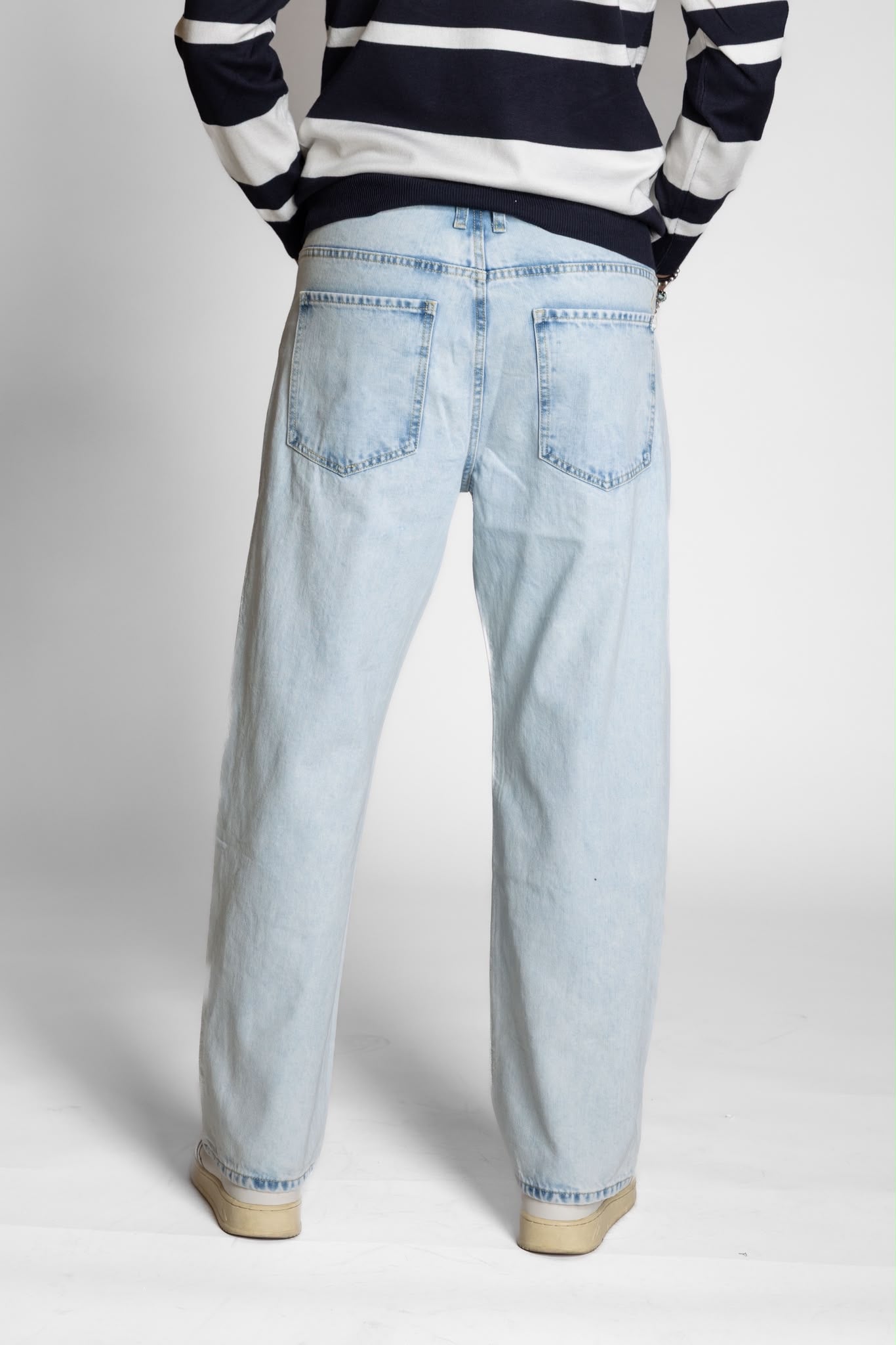 JEANS BAGGY CHIARO