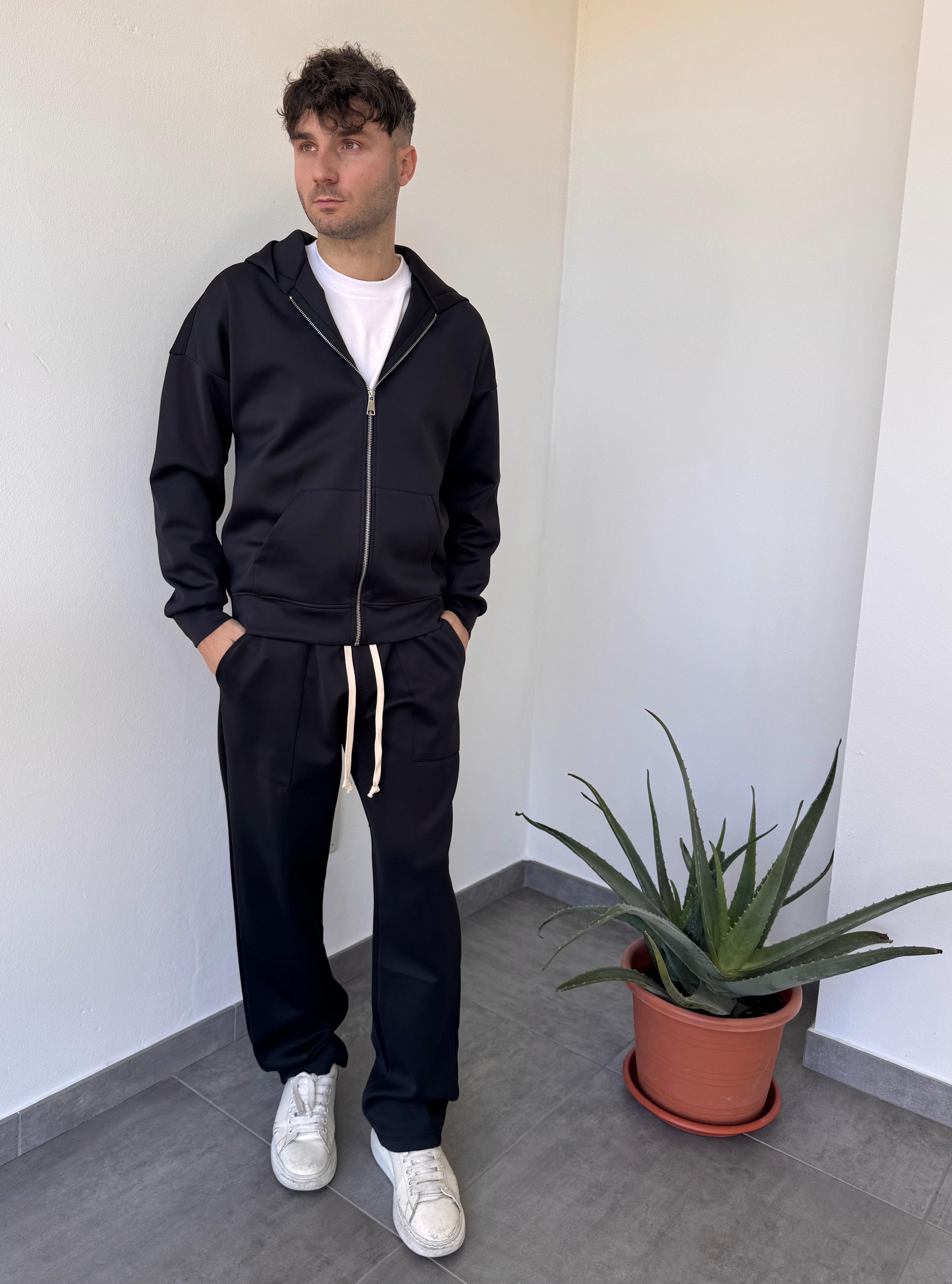 COMPLETO SCUBA ZIP NERO