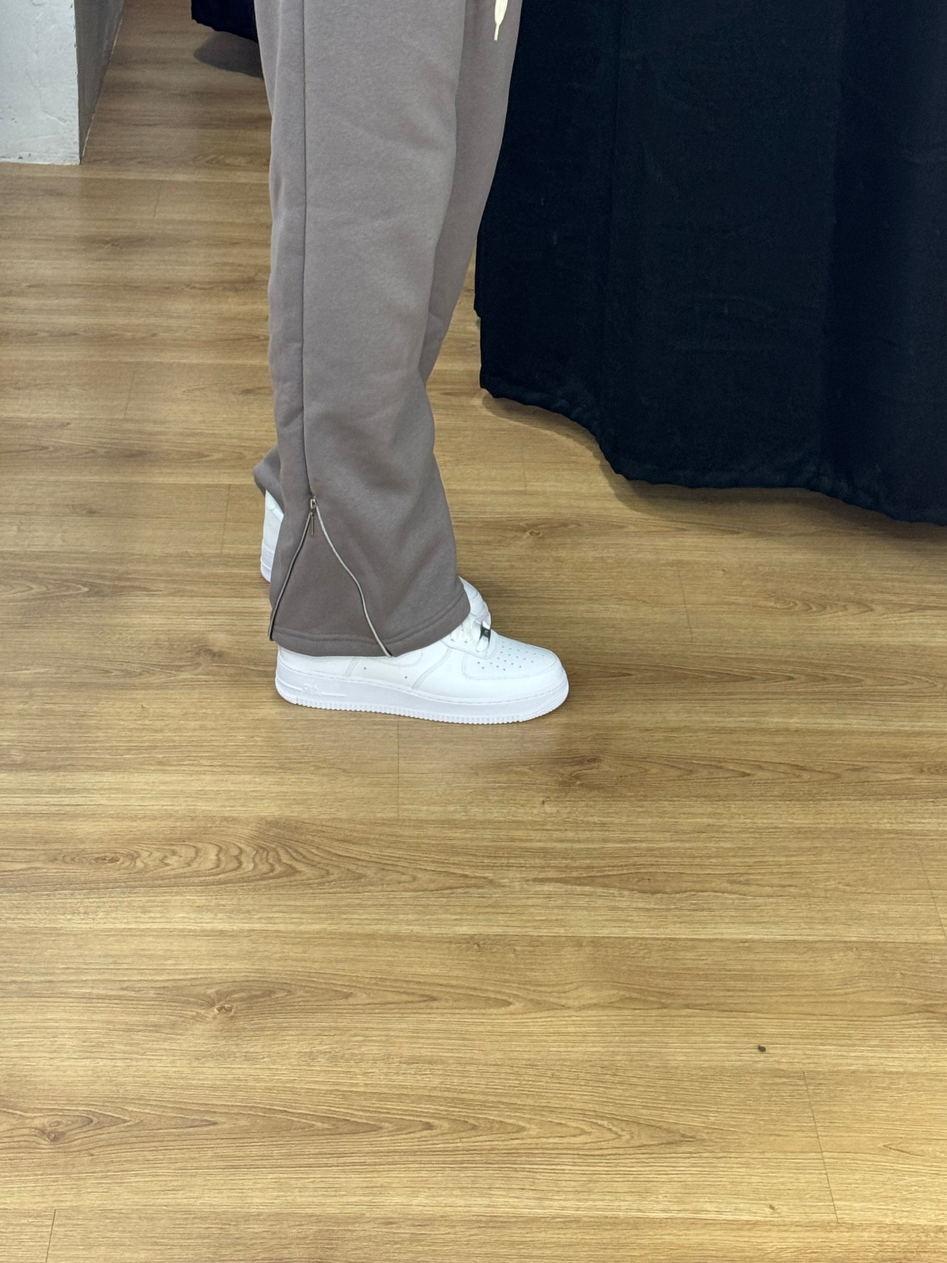 PANTA TUTA GRIGIO ZIP