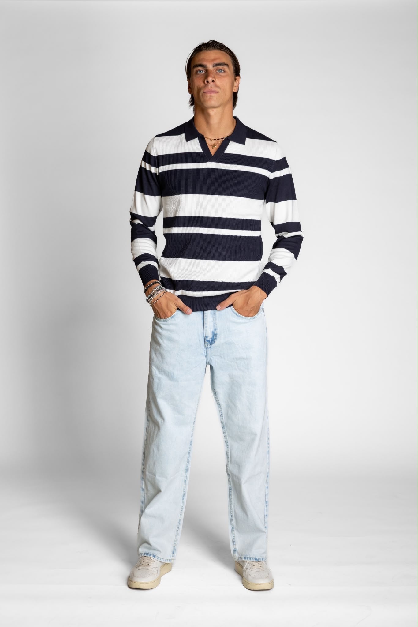 JEANS BAGGY CHIARO