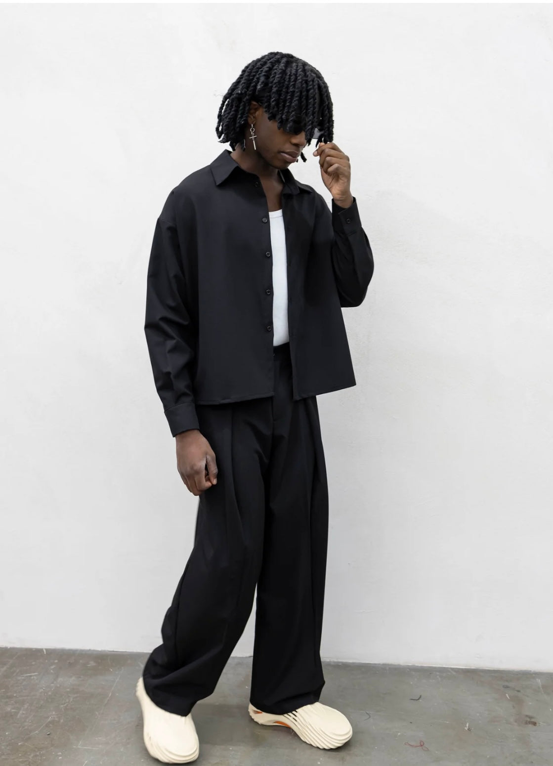 COMPLETO TOKYO PINCES BAGGY BLACK