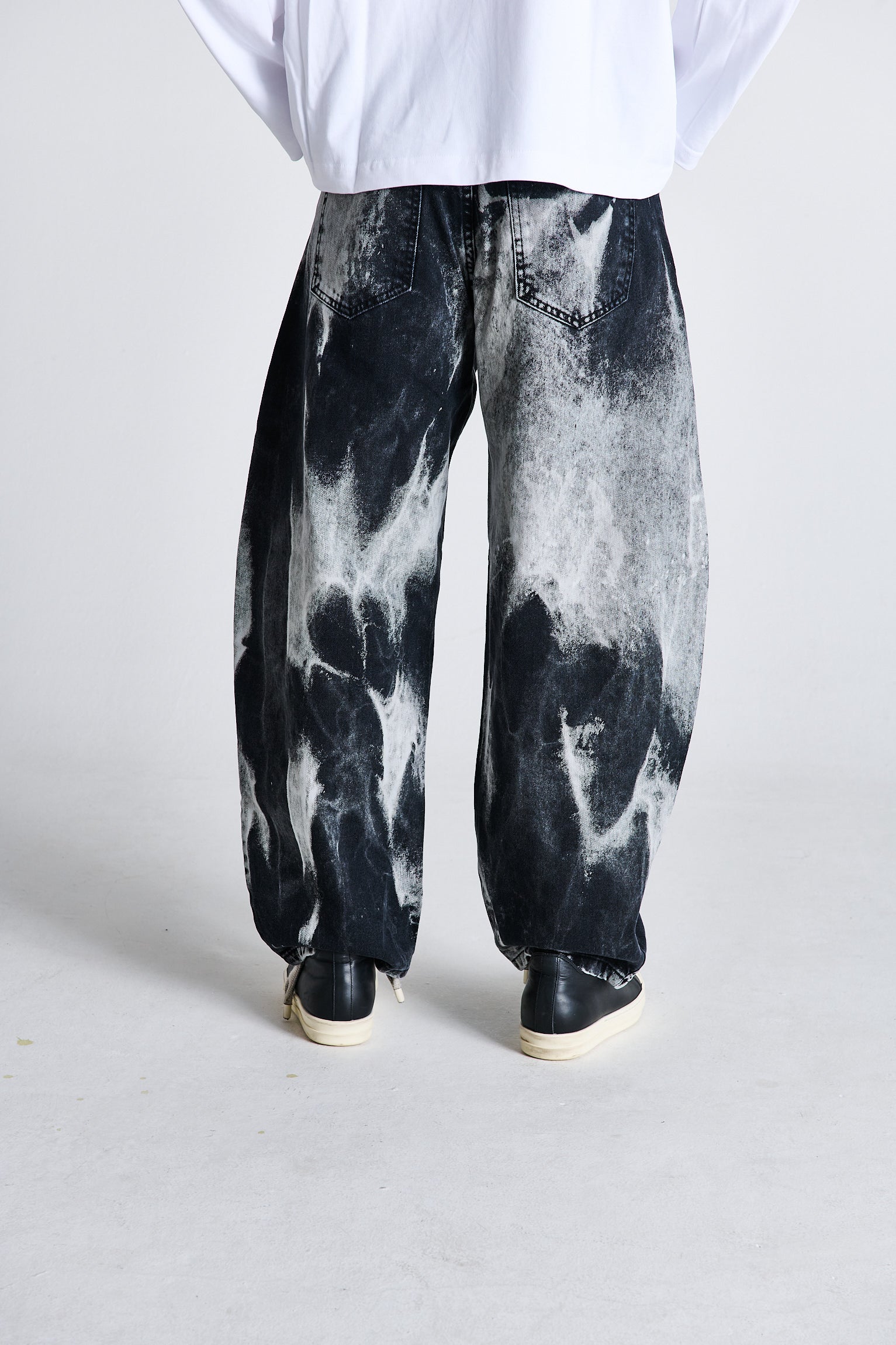 JEANS WASHED BALLOON