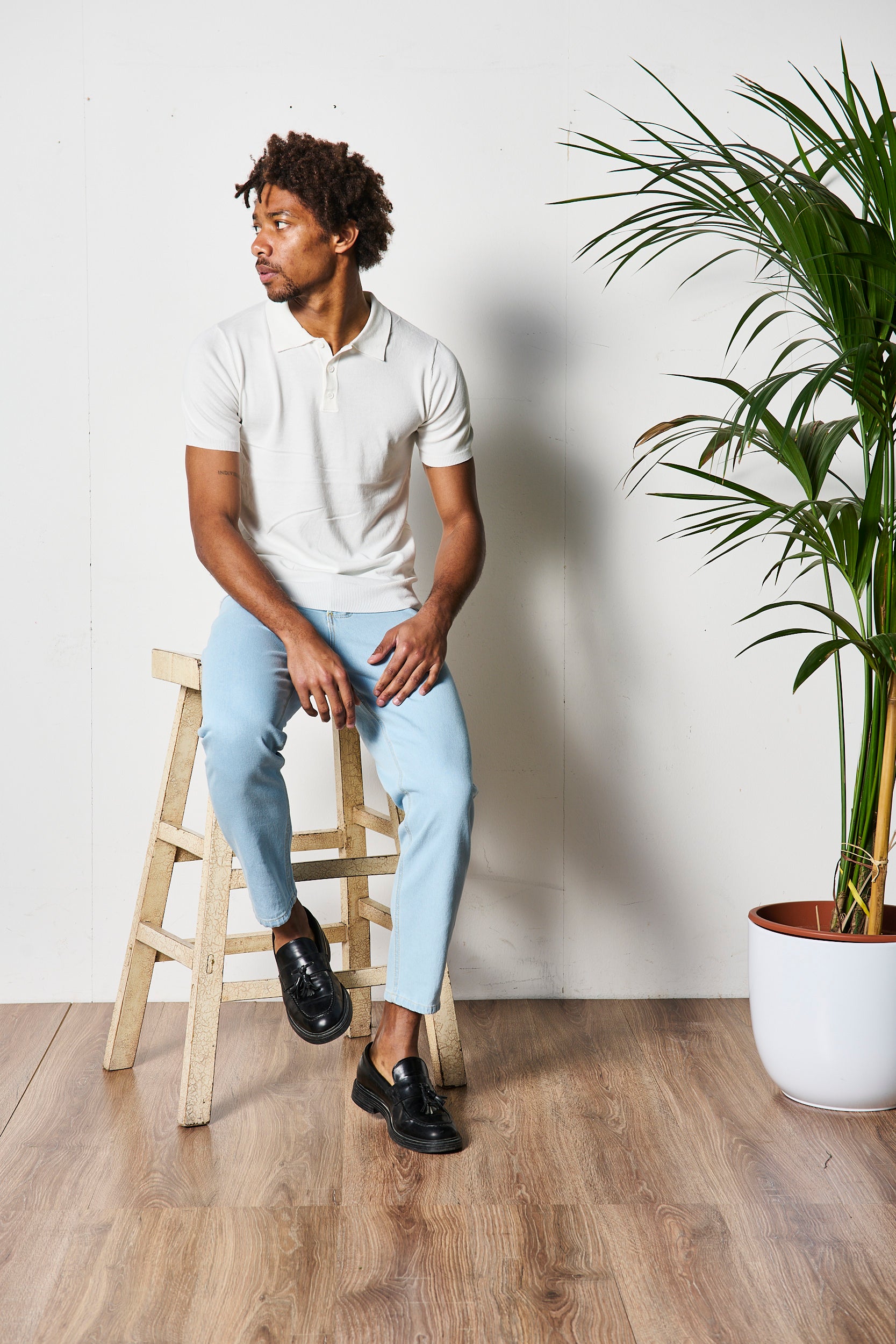 JEANS DENIM CHIARO