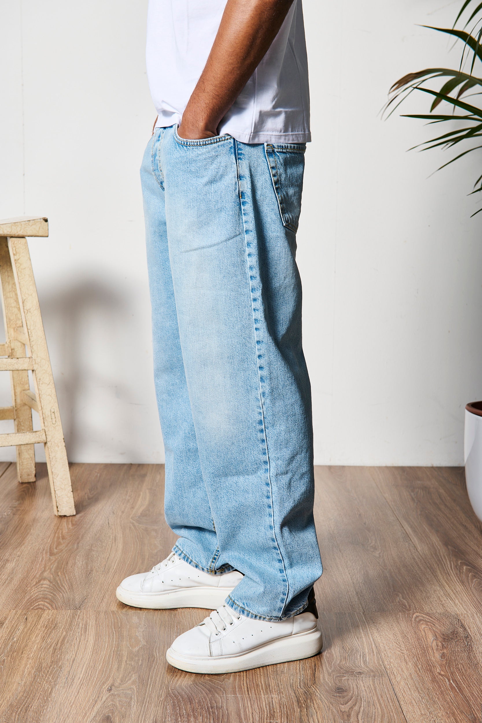 JEANS BAGGY LIGHT BLUE