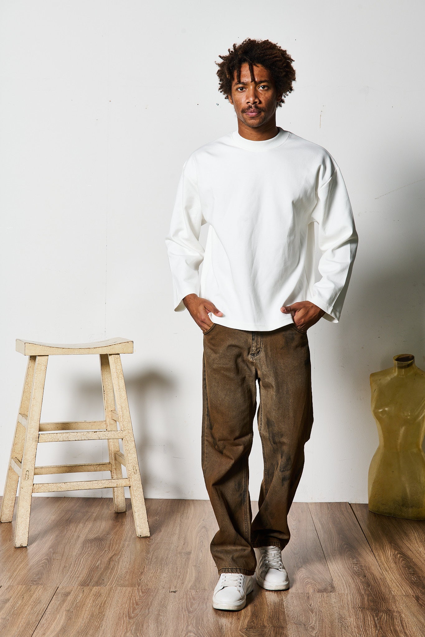 T-SHIRT LONGSLEEVE BIANCA