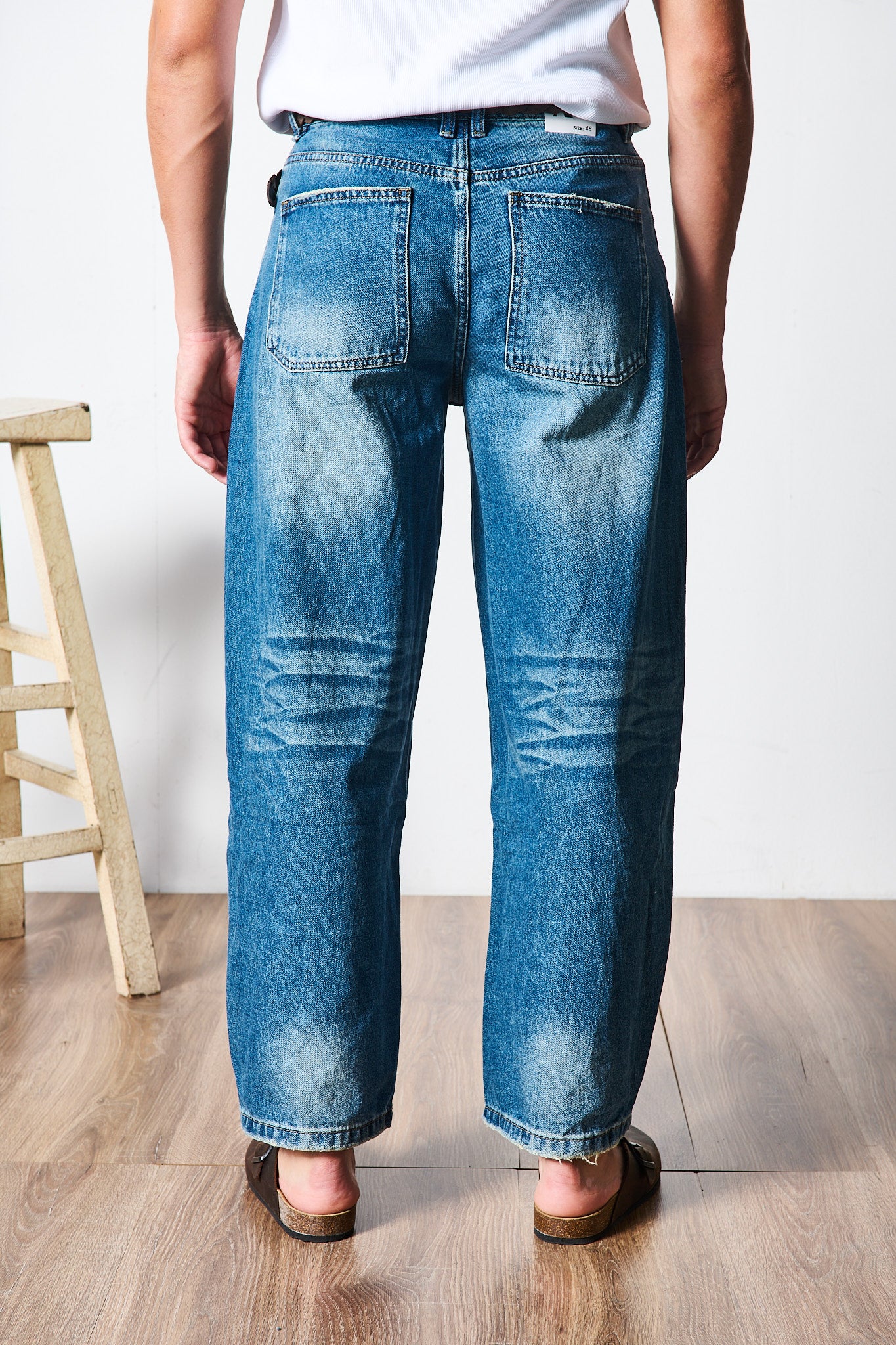 JEANS BALLOON SCURO