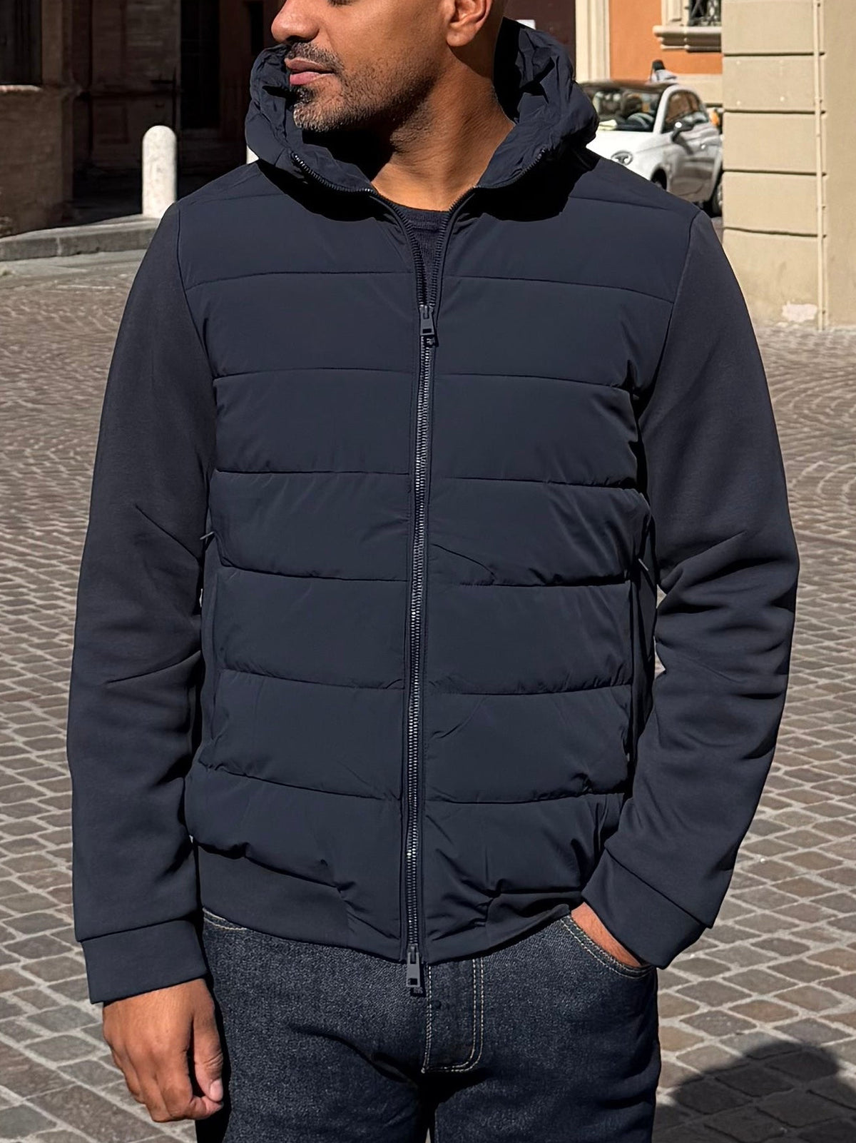 PIUMINO IBRIDO BLU