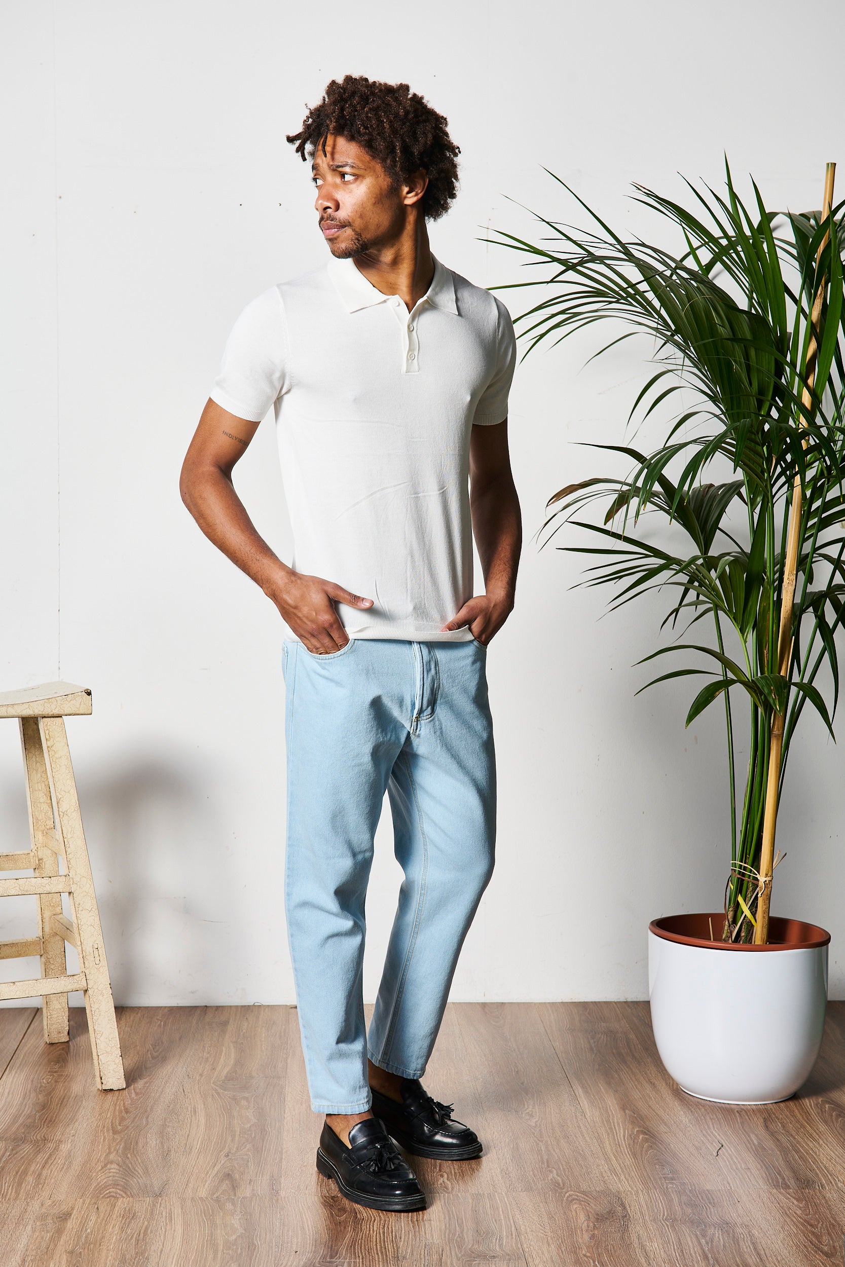 JEANS DENIM CHIARO