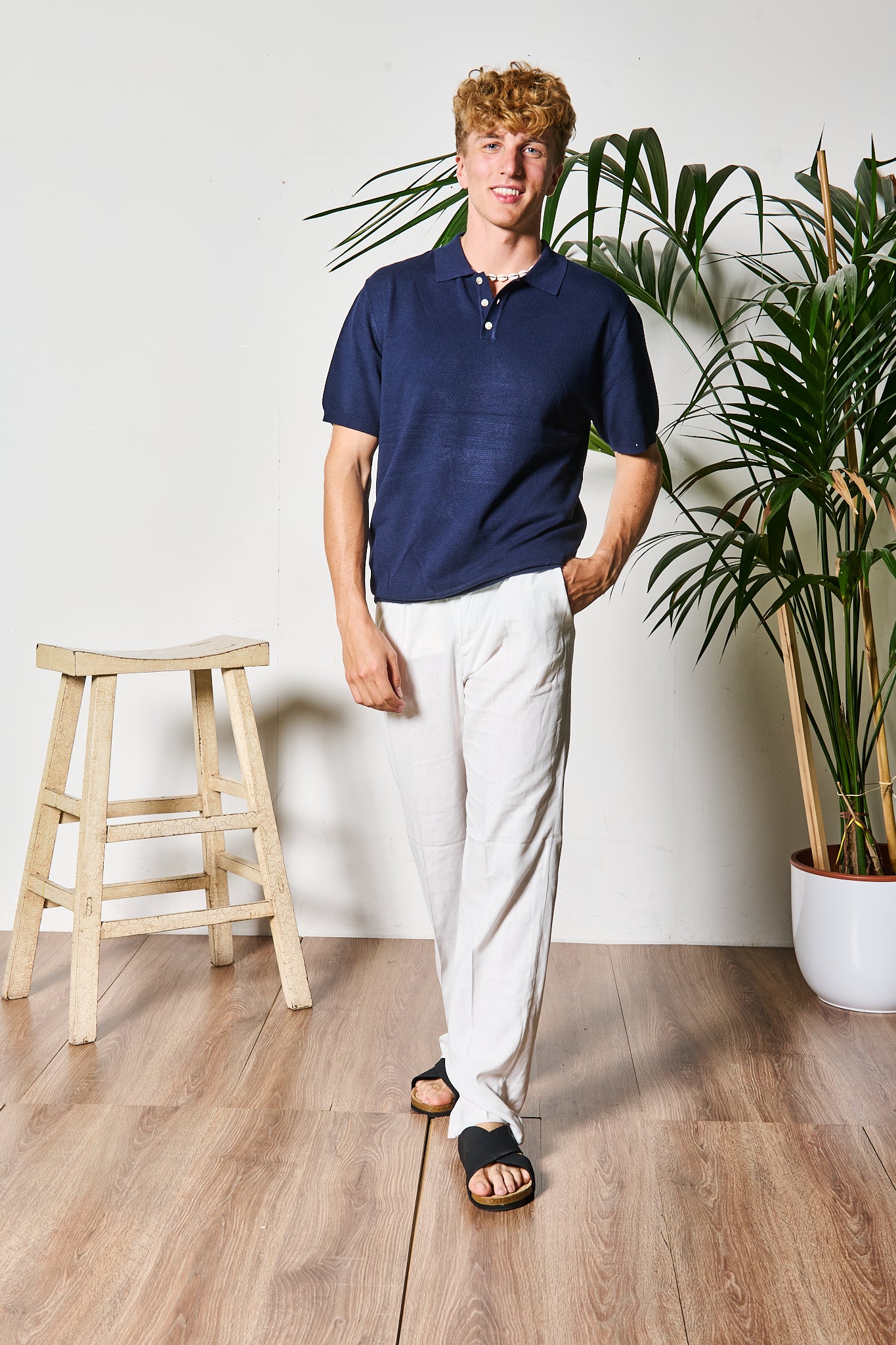 POLO FILO BLU ROYAL