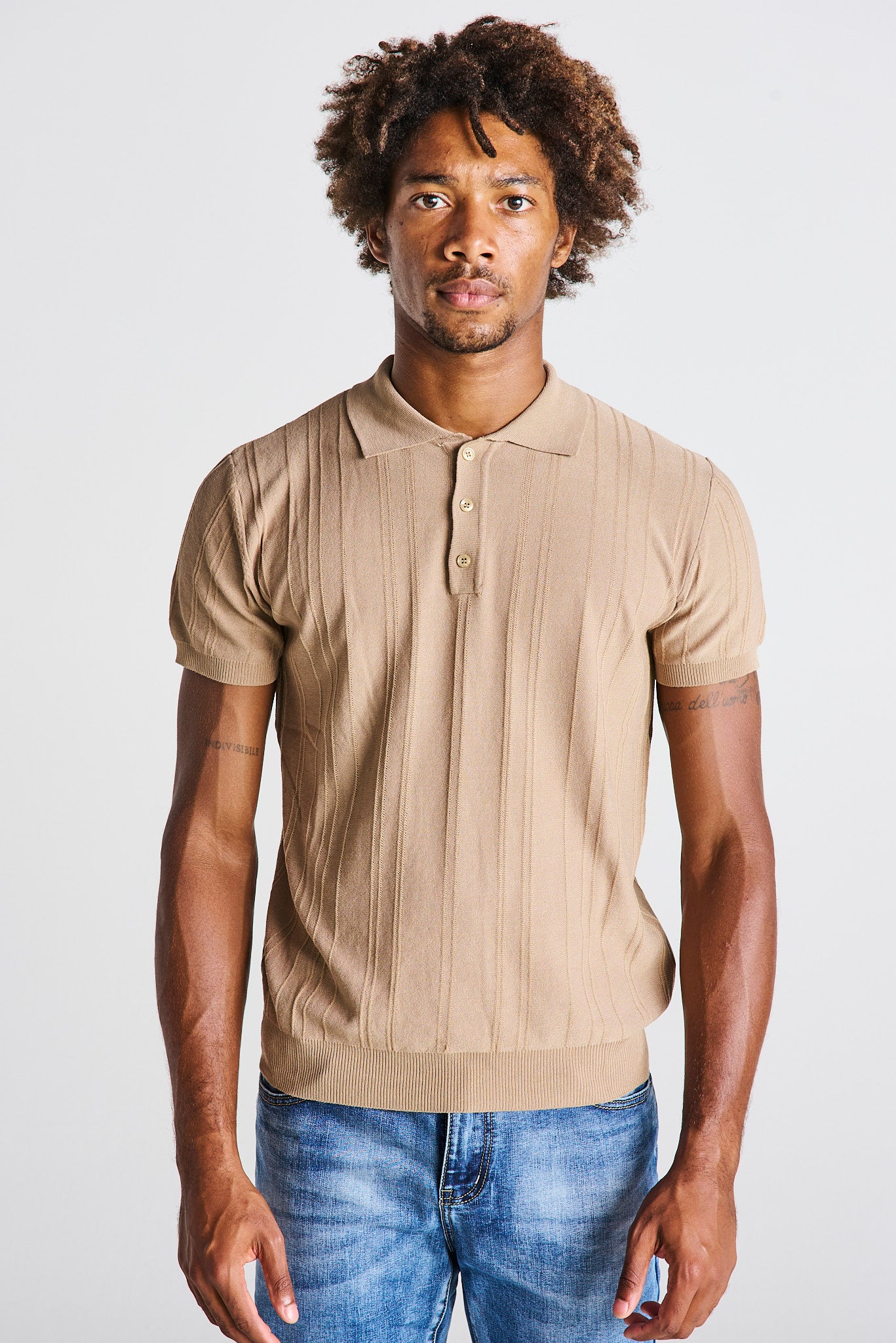 POLO BASIC BEIGE