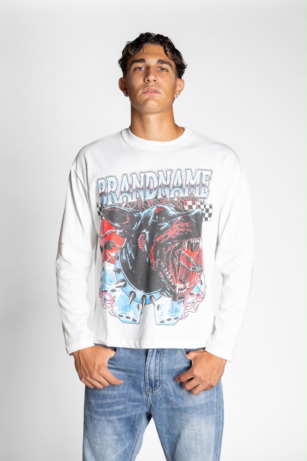 LONGSLEEVE FANTASIA BIANCA