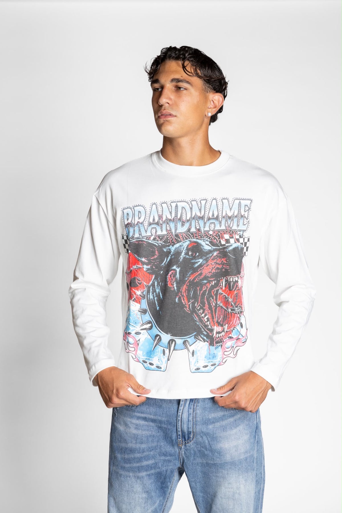 LONGSLEEVE FANTASIA BIANCA