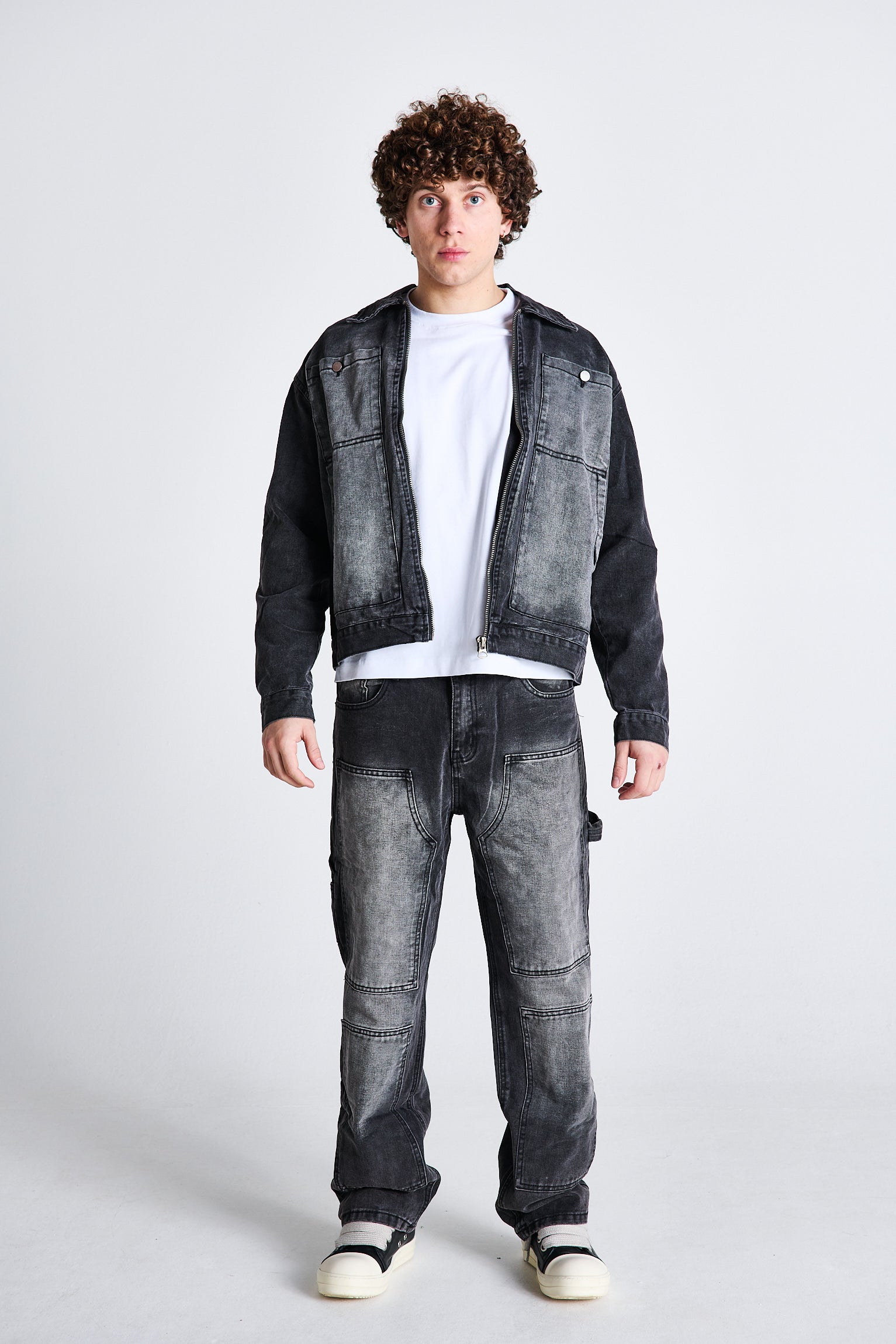COMPLETO DENIM WASHED CARPENTER