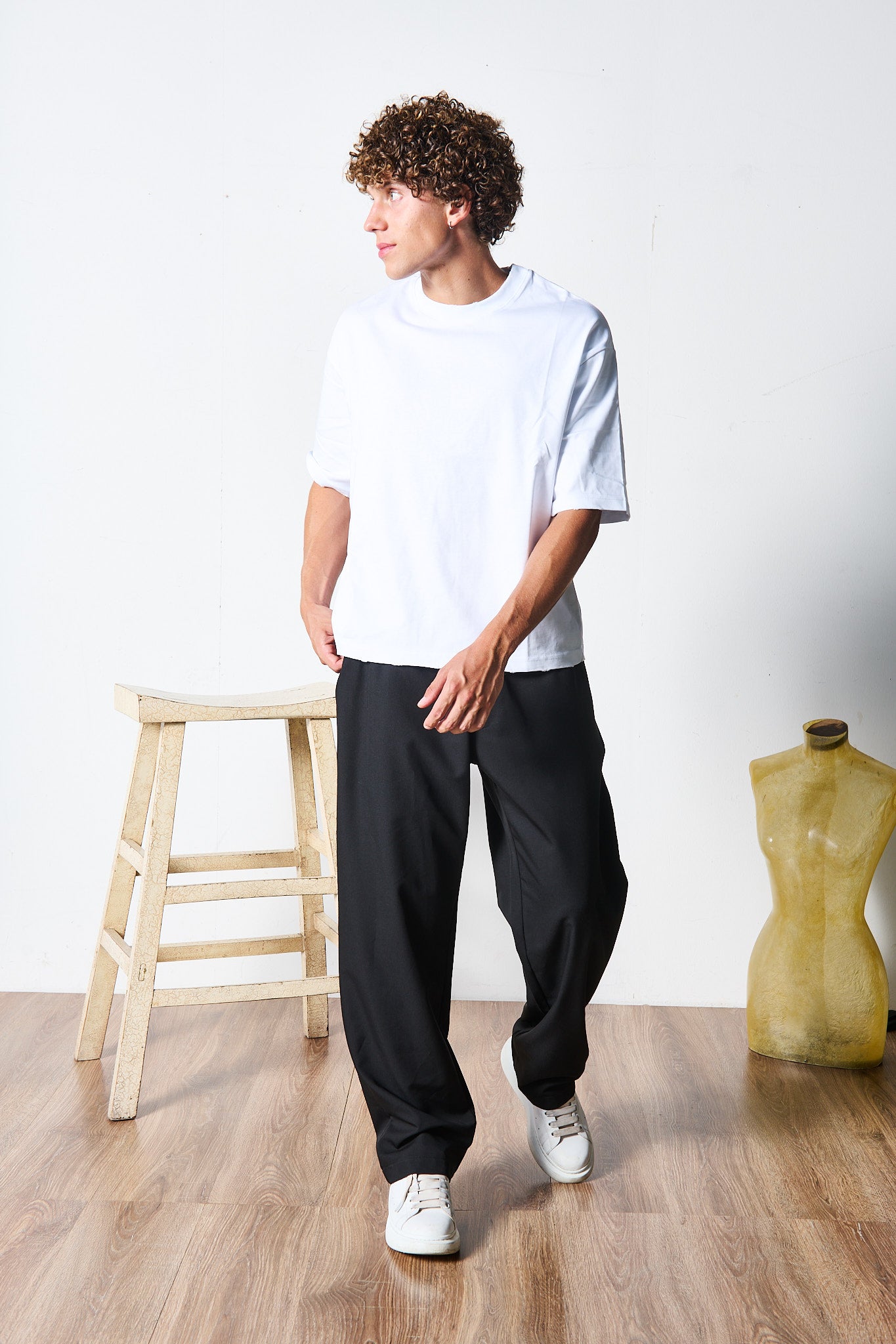 T-SHIRT CROP WHITE