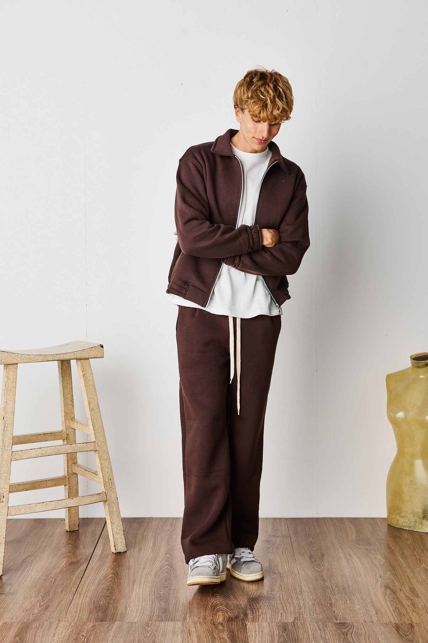 COMPLETO TUTA BROWN MILANO