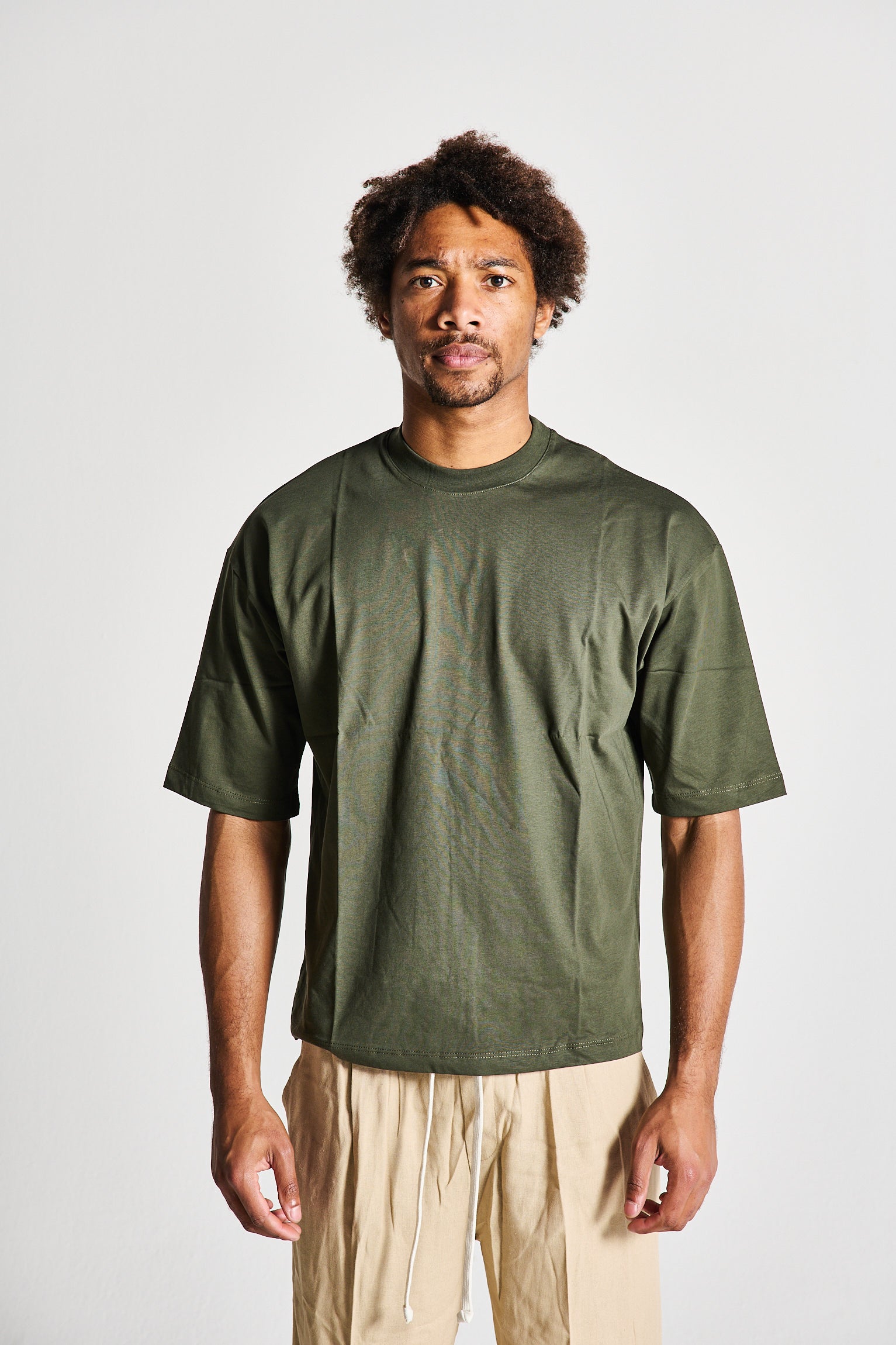 T-SHIRT CROP VERDE