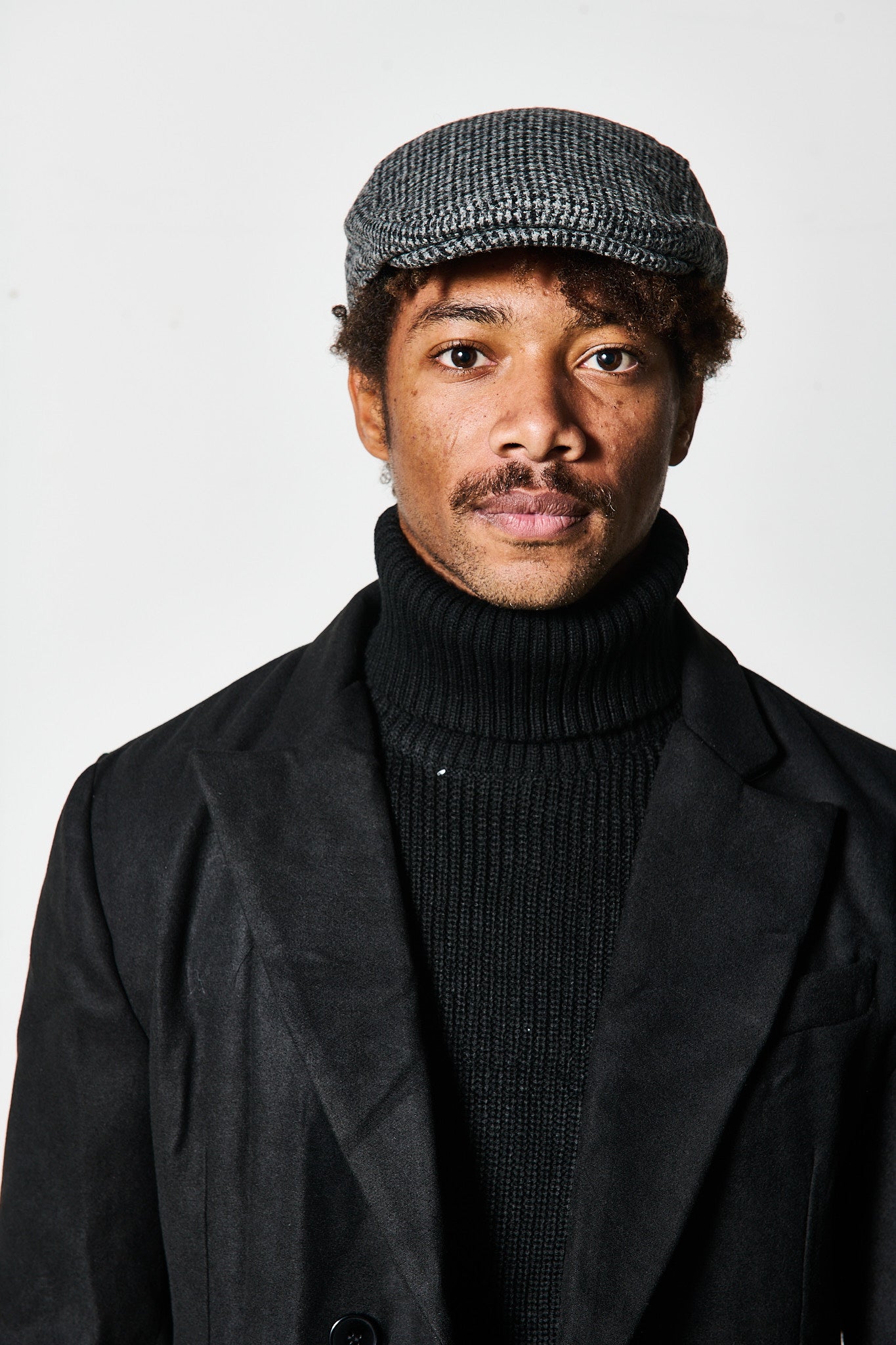 CAPPOTTO NERO DOPPIOPETTO