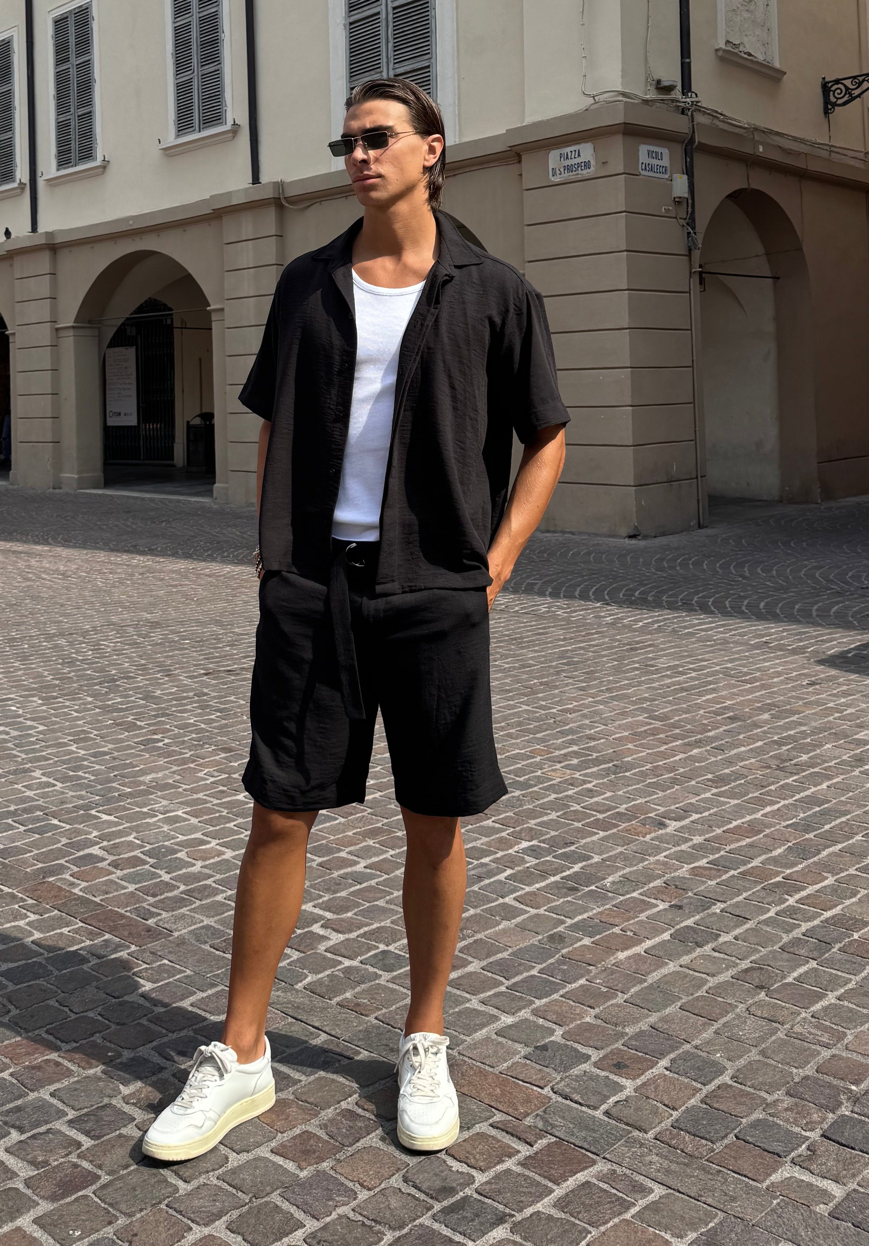 CORDSET PANAREA LINO NERO