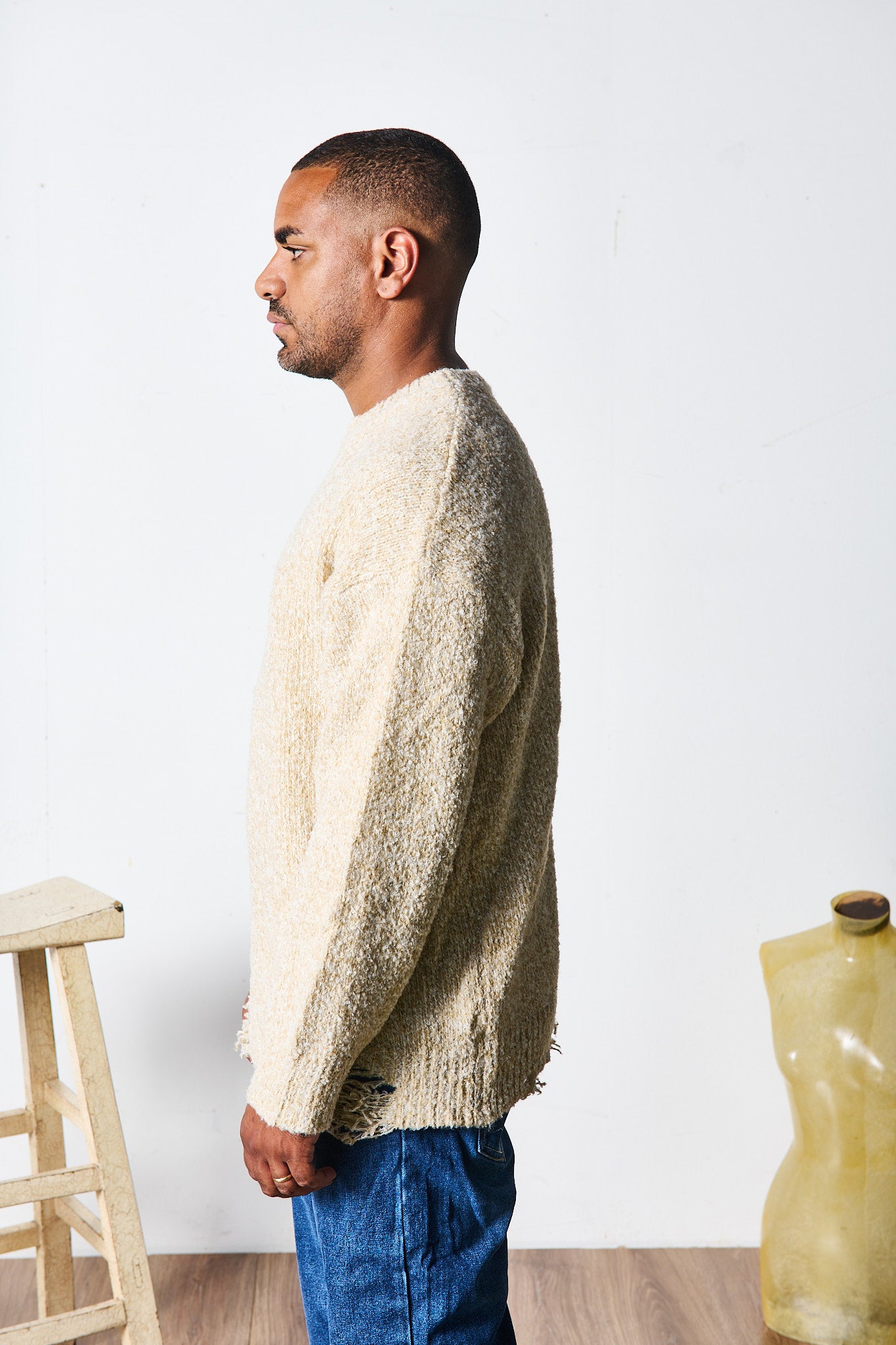 MAGLIONE OVER BEIGE