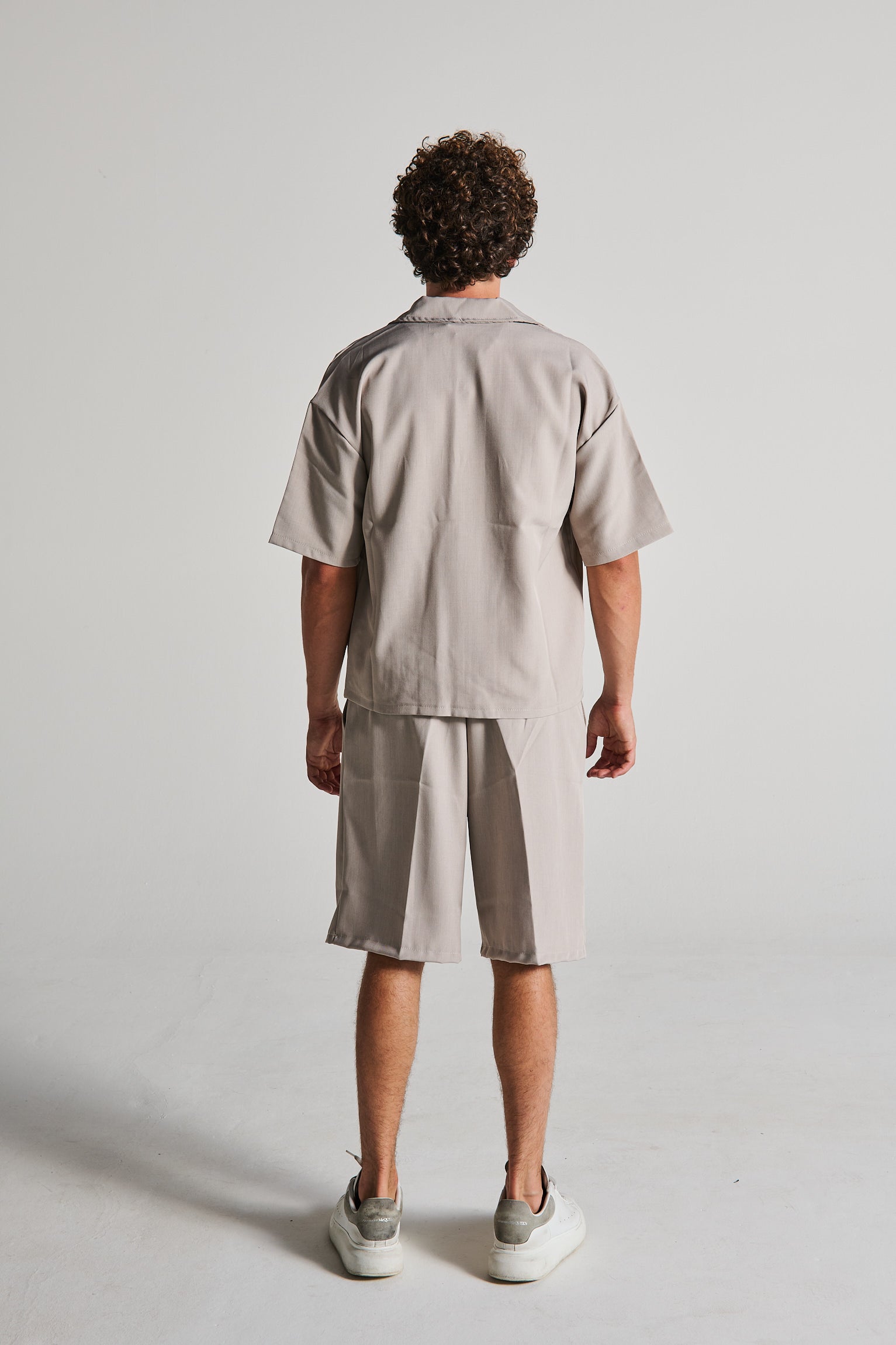 COMPLETO ZIP FANGO BERMUDA