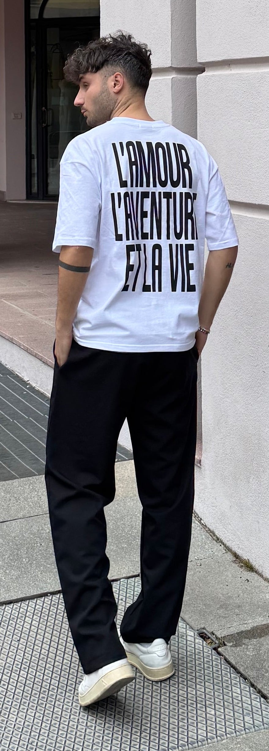 T-SHIRT AMOUR BIANCA