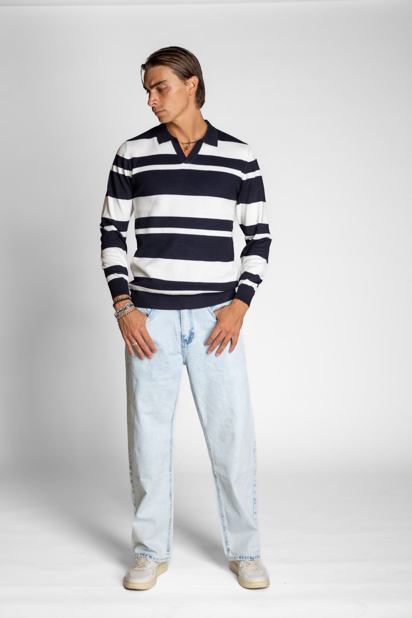 JEANS BAGGY CHIARO
