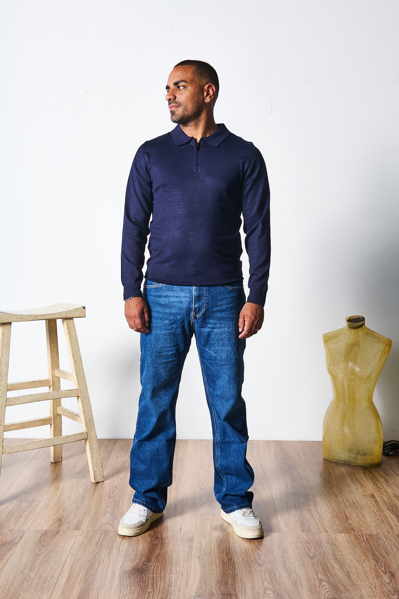 JEANS CLEANY BLUE